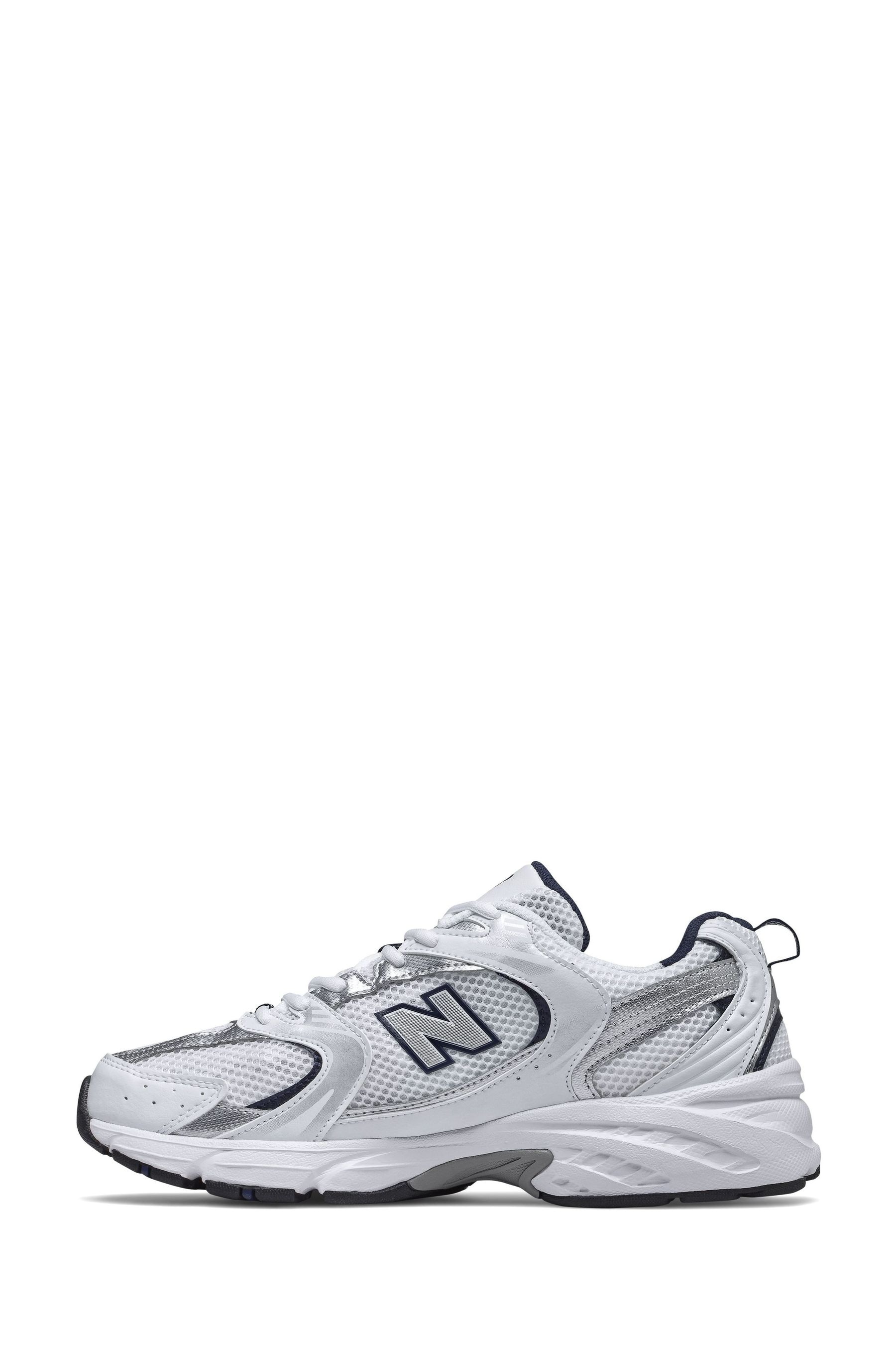 New balance white and grey deals