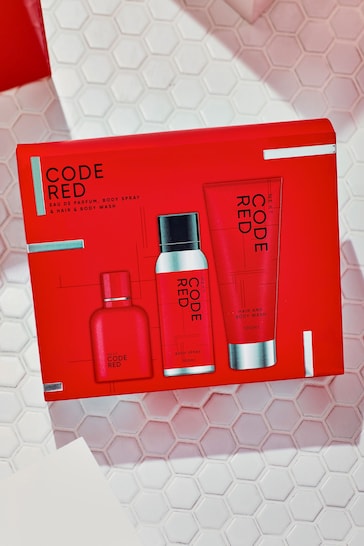 Code Red 30ml Eau De Parfum, Bath and Body Gift Set