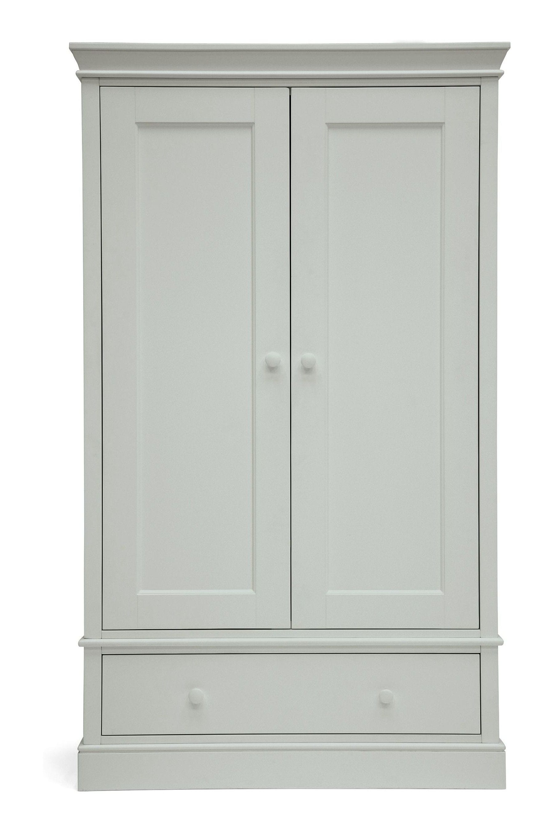 Mamas Papas Grey Kids Oxford Wardrobe
