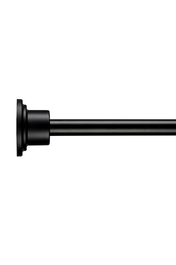 Croydex Black Stick 'n' Lock™ Premium 23M Shower Rod