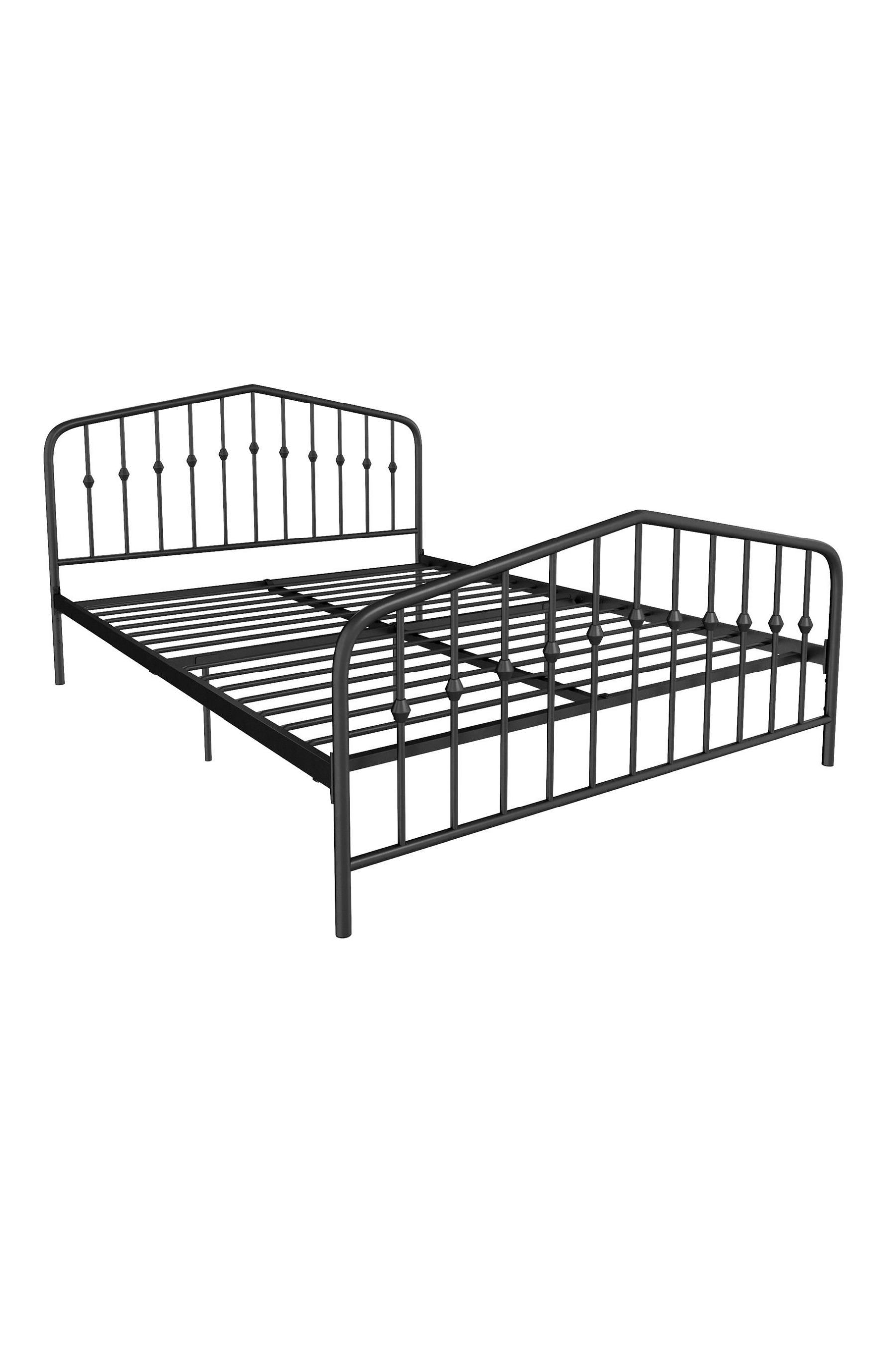 Novogratz bushwick metal bed best sale queen