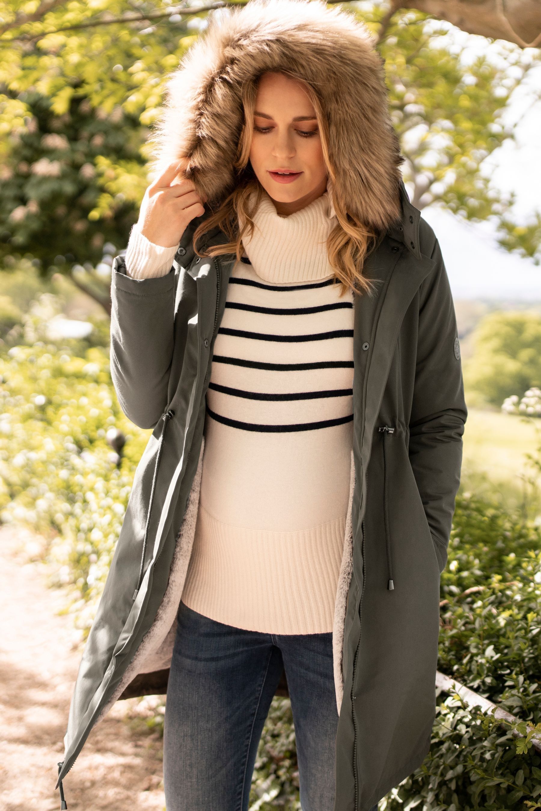 Slate 3 in sale 1 winter maternity parka