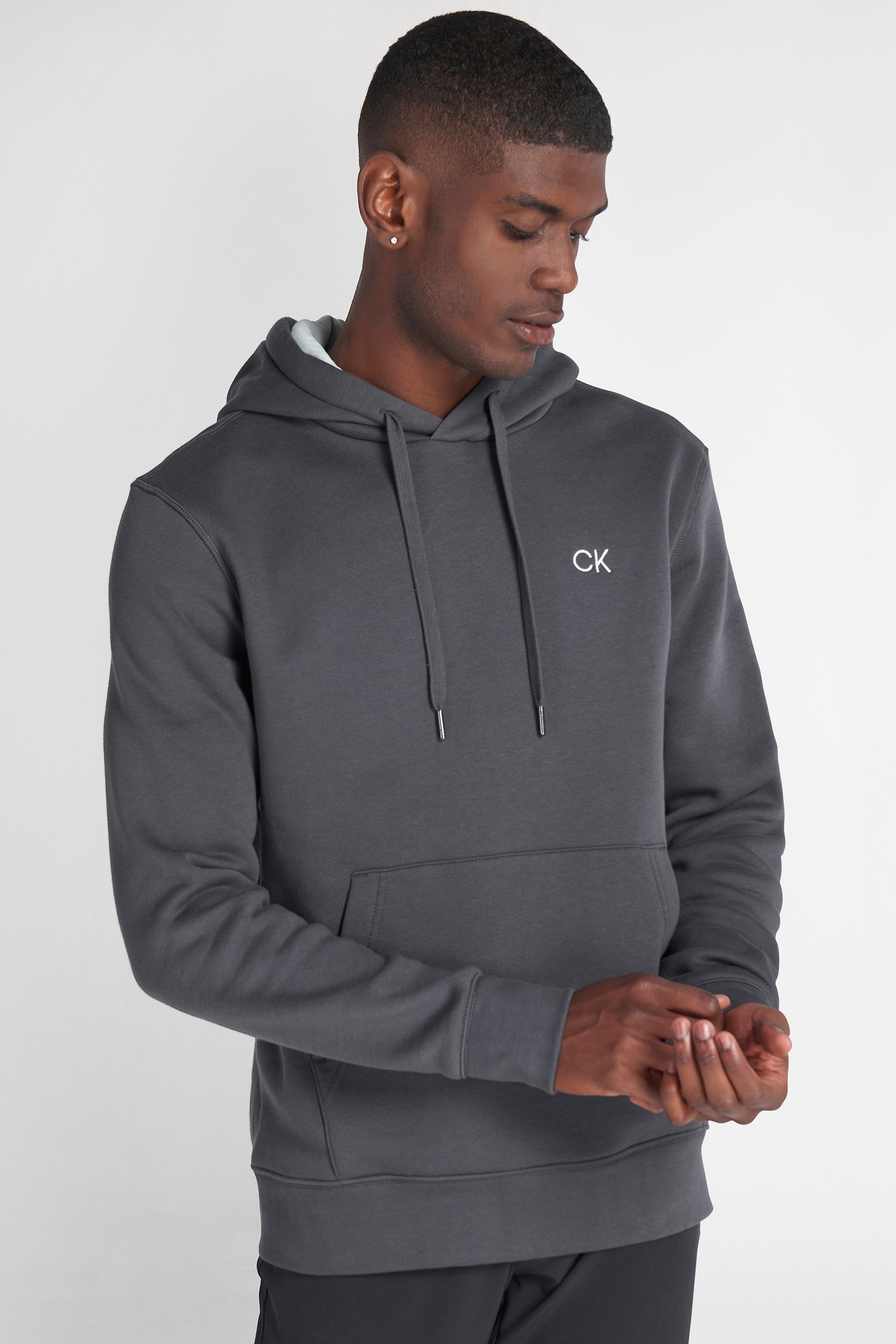 Calvin klein outlet hoodie grey