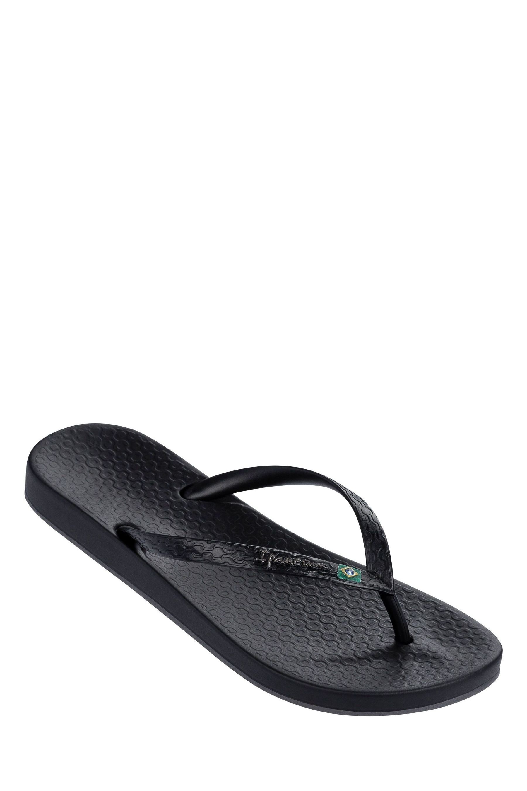 Buy Ipanema Gold Jewelled Brazil Flag Flip Flops from the Next UK