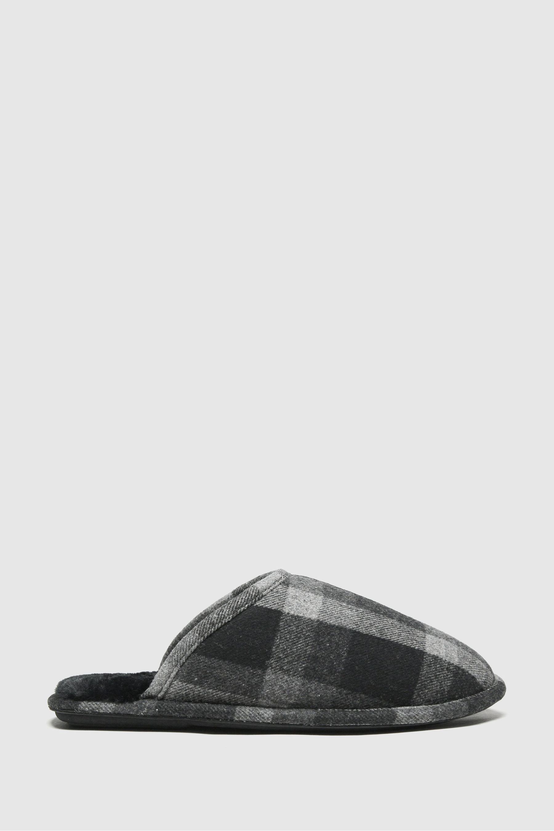Buy Schuh Grey Spencer Check Mules from the Next UK online shop