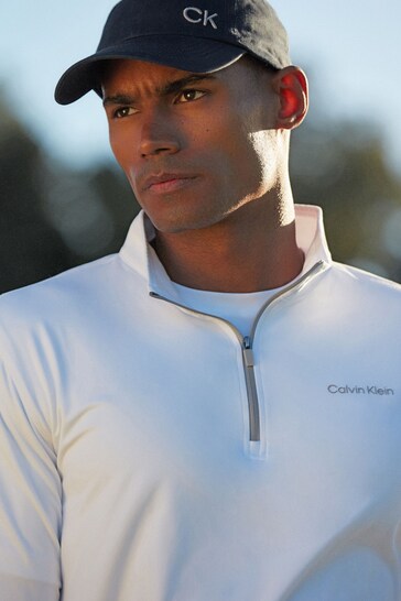 Buy Calvin Klein Golf Blue Cotton Twill Cap from the Next UK online shop