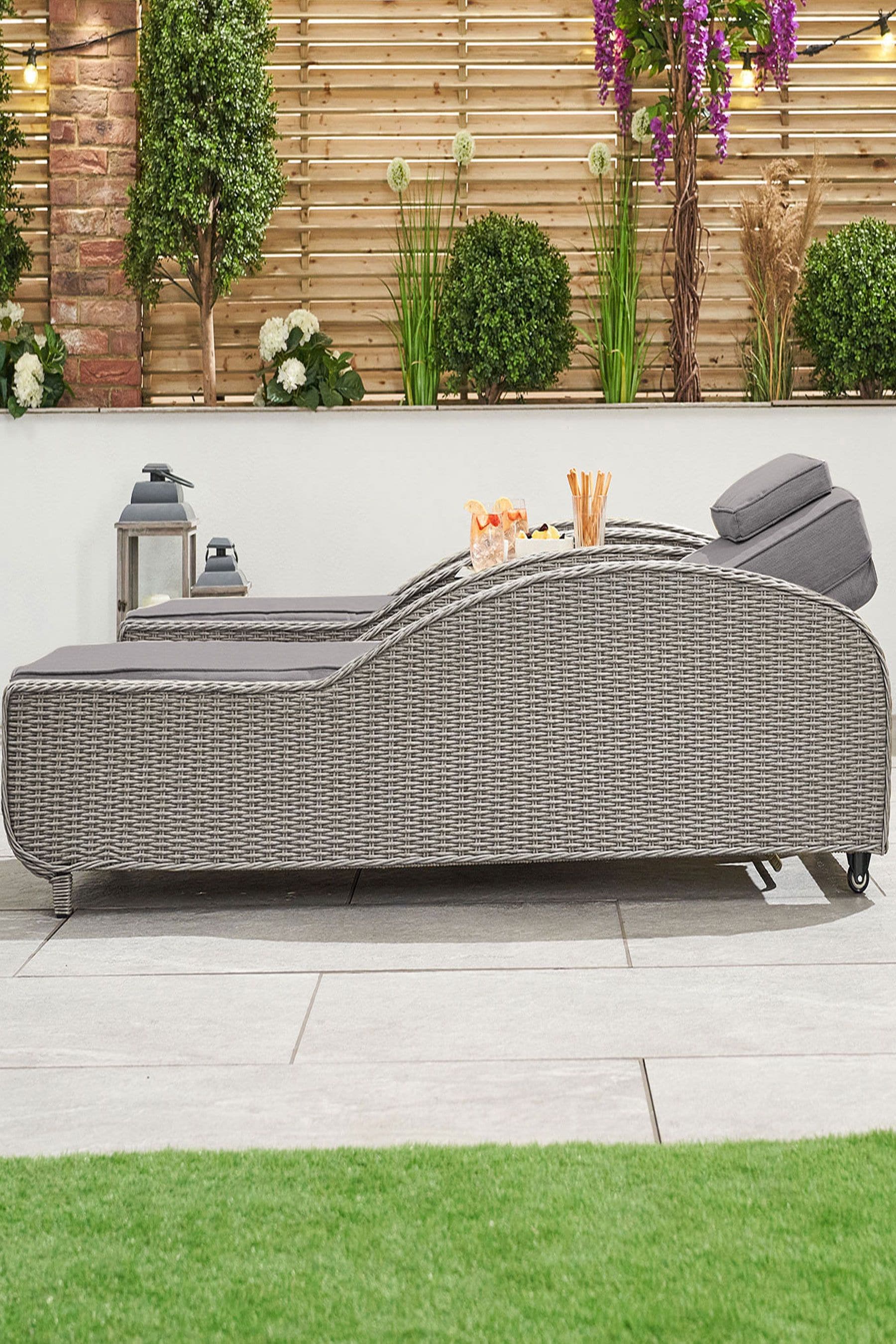 Buy Nova Outdoor Living Grey Rattan Effect Madison Garden