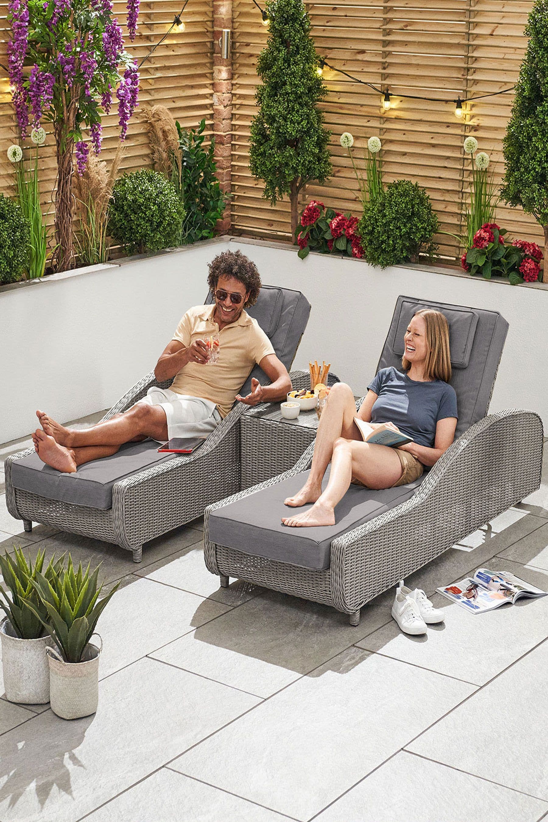 Next garden outlet sun loungers