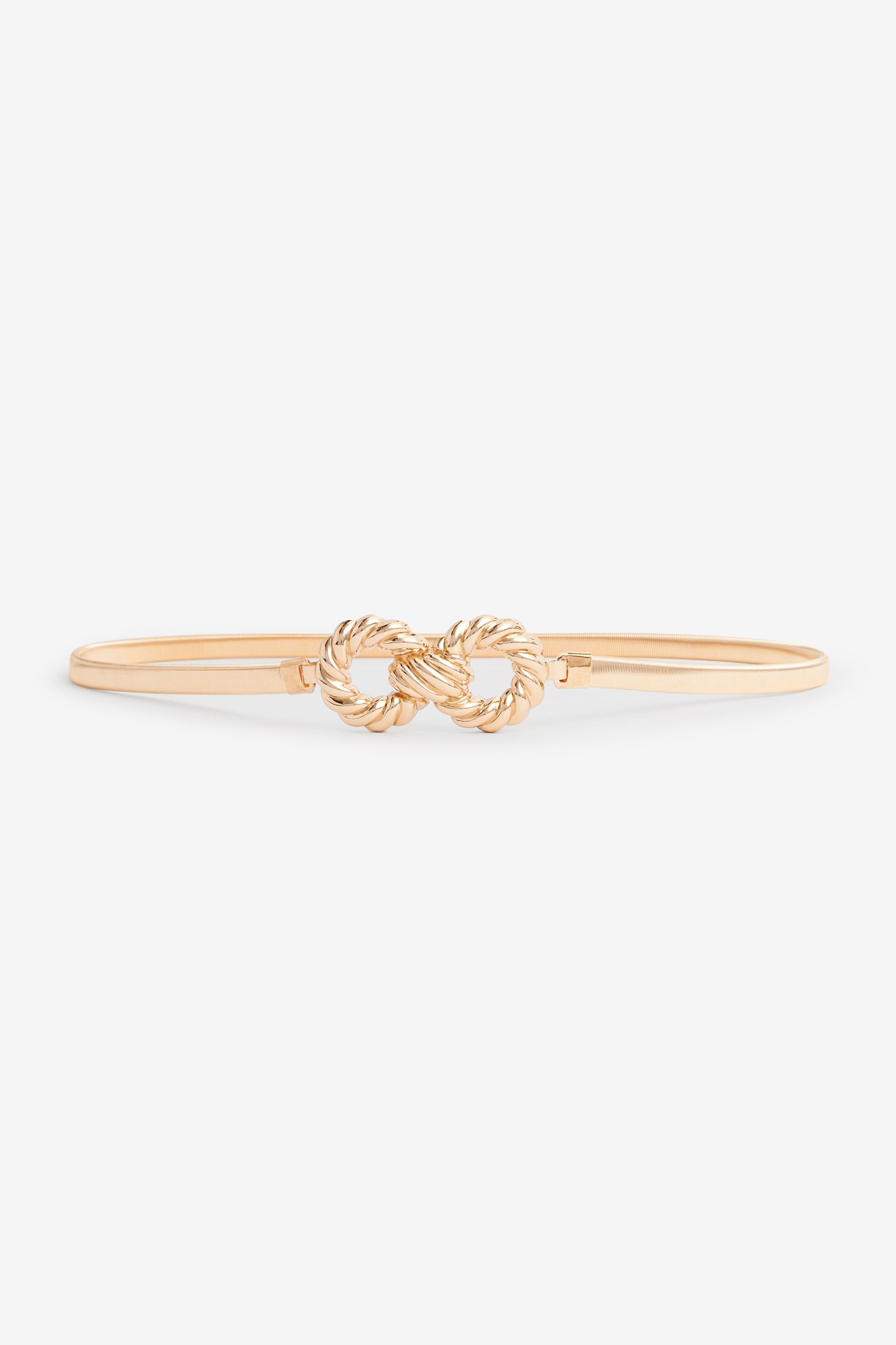 Rose gold deals skinny belt