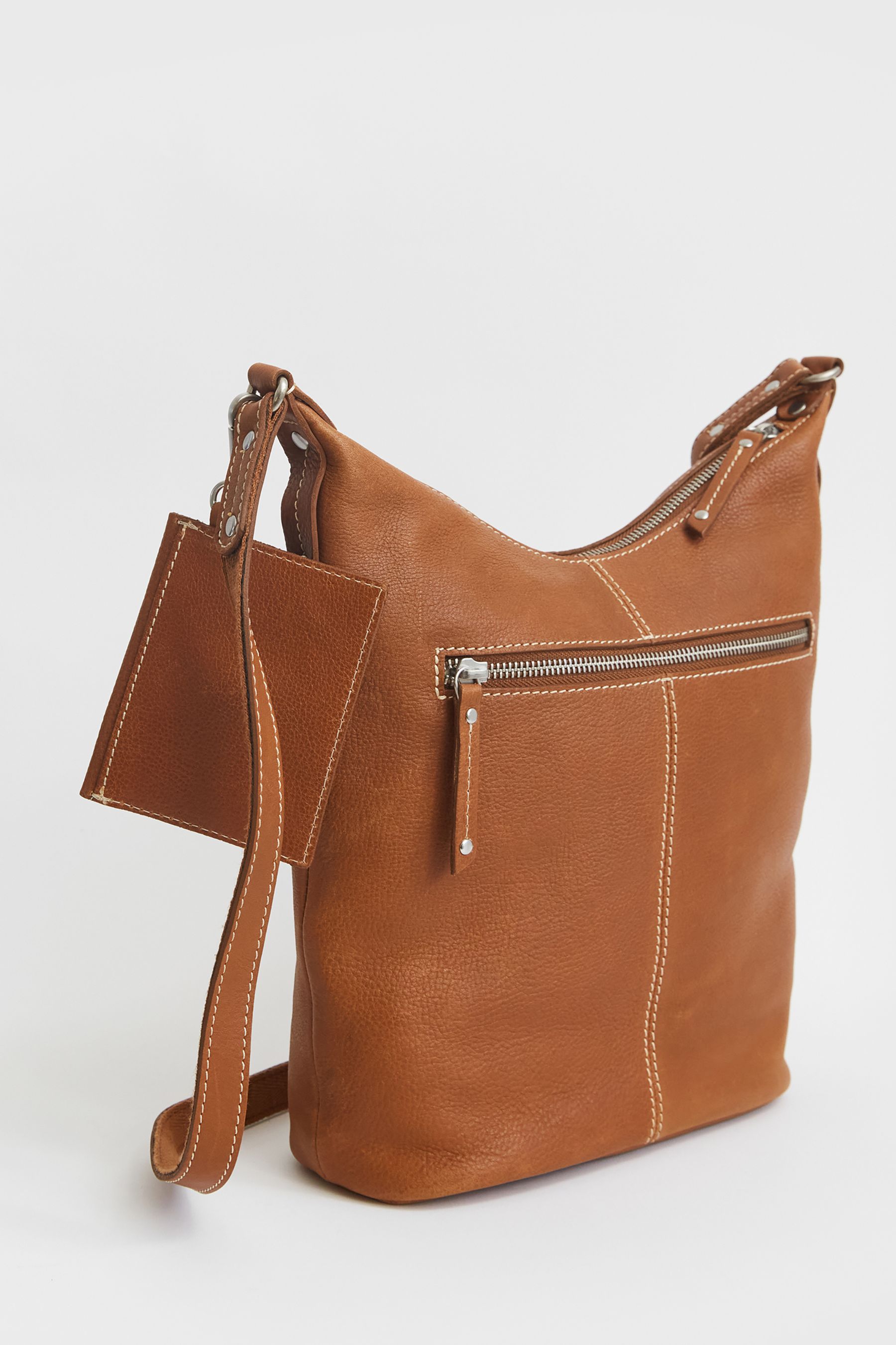 White stuff 2025 tan leather bag