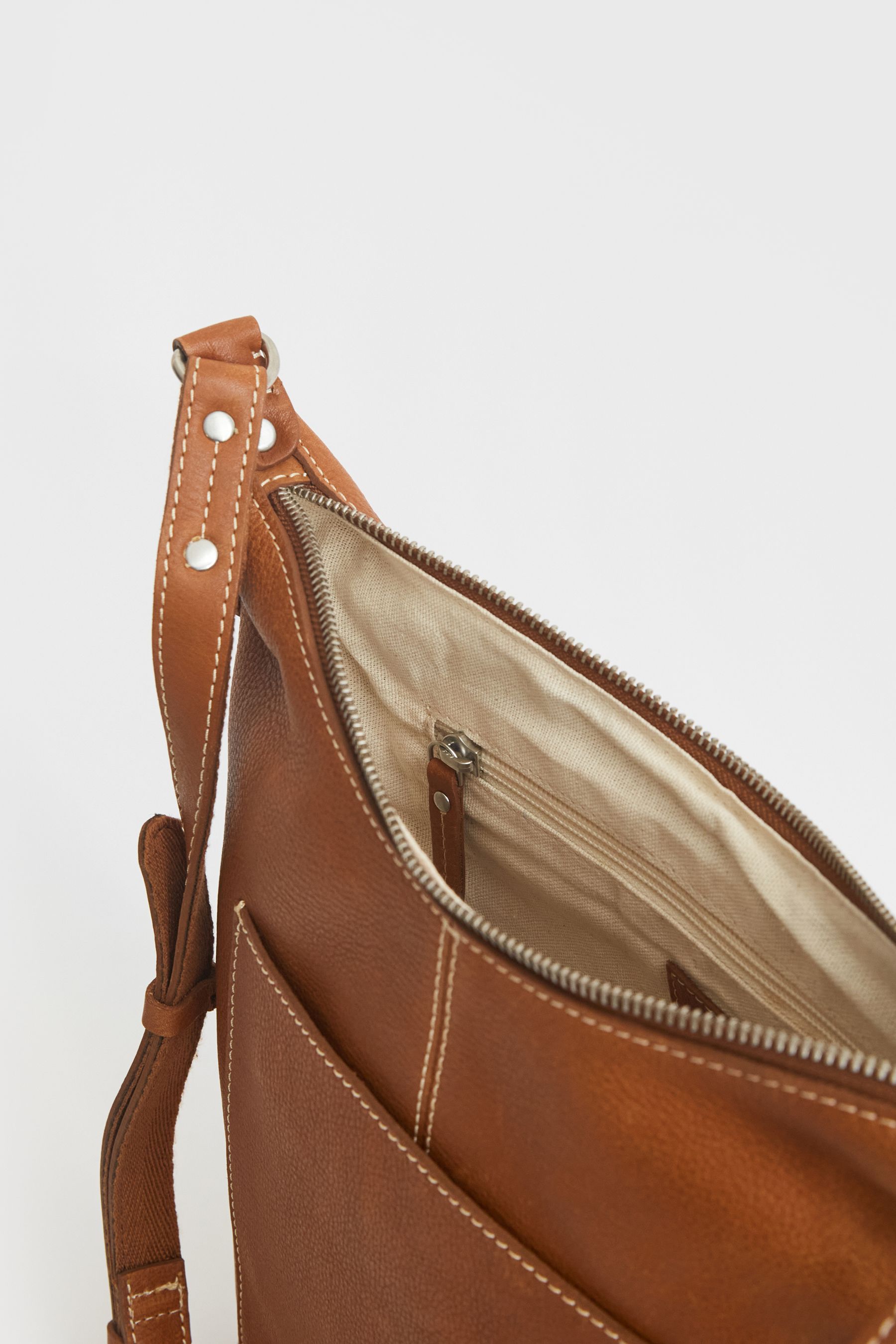 Buy White Stuff Tan Fern Eco Leather Crossbody Bag from the Next