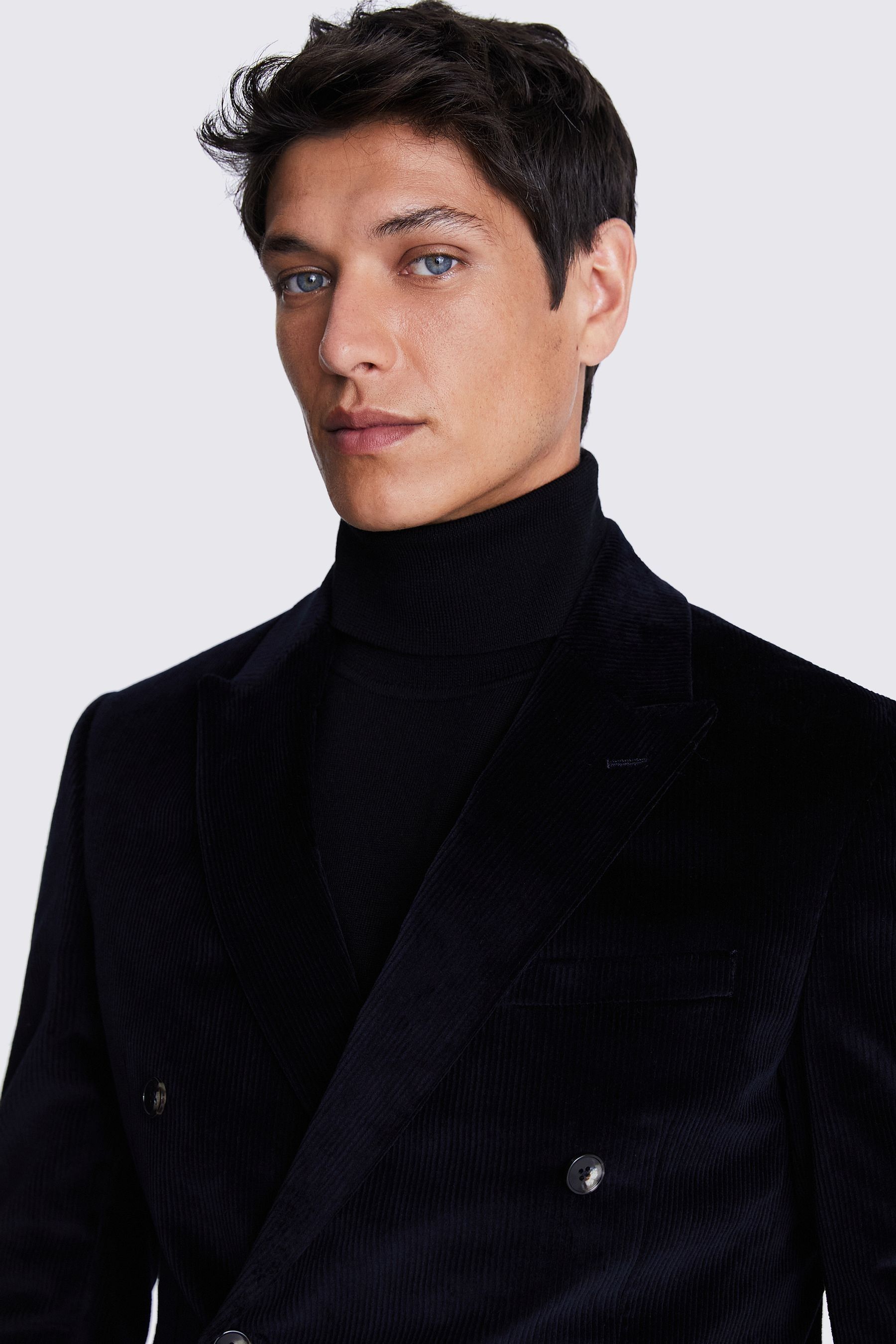 Mens slim fit black suit jacket hotsell