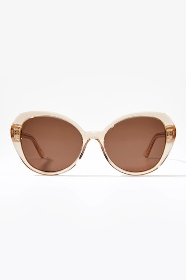 GG print square frame sunglasses