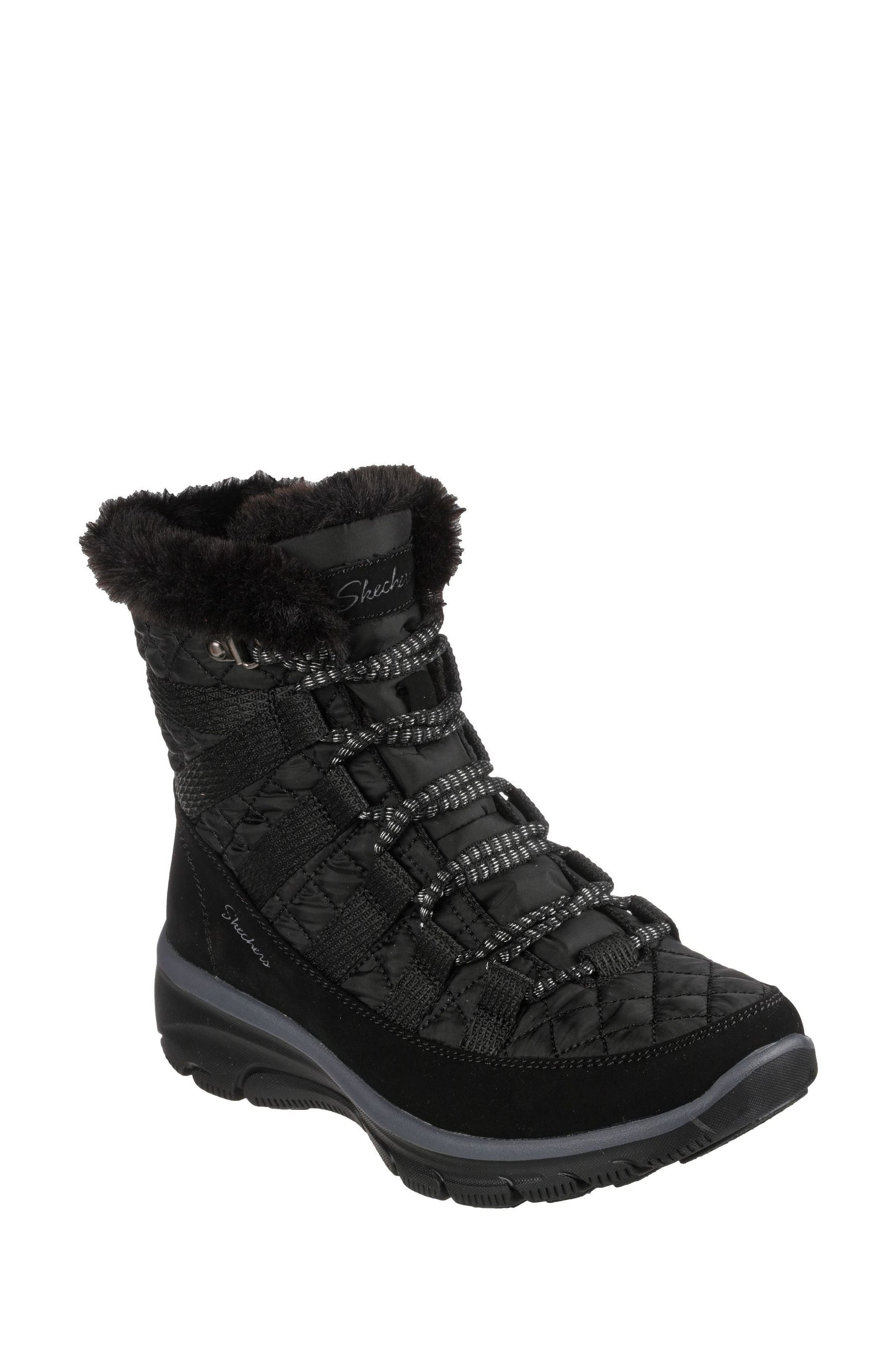 Skechers Black Easy Going Moro Street Womens Boots