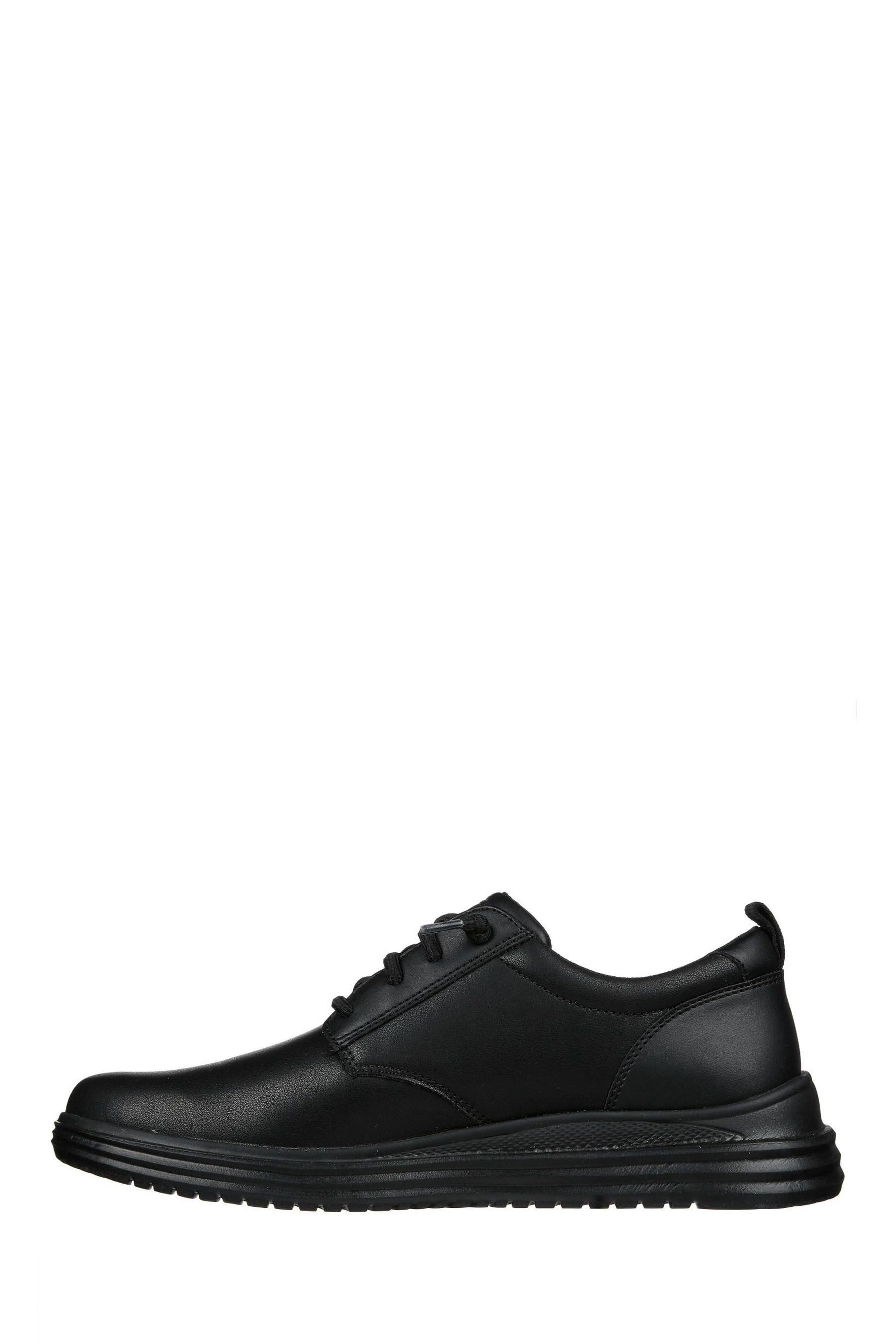 Skechers black shoes mens outlet