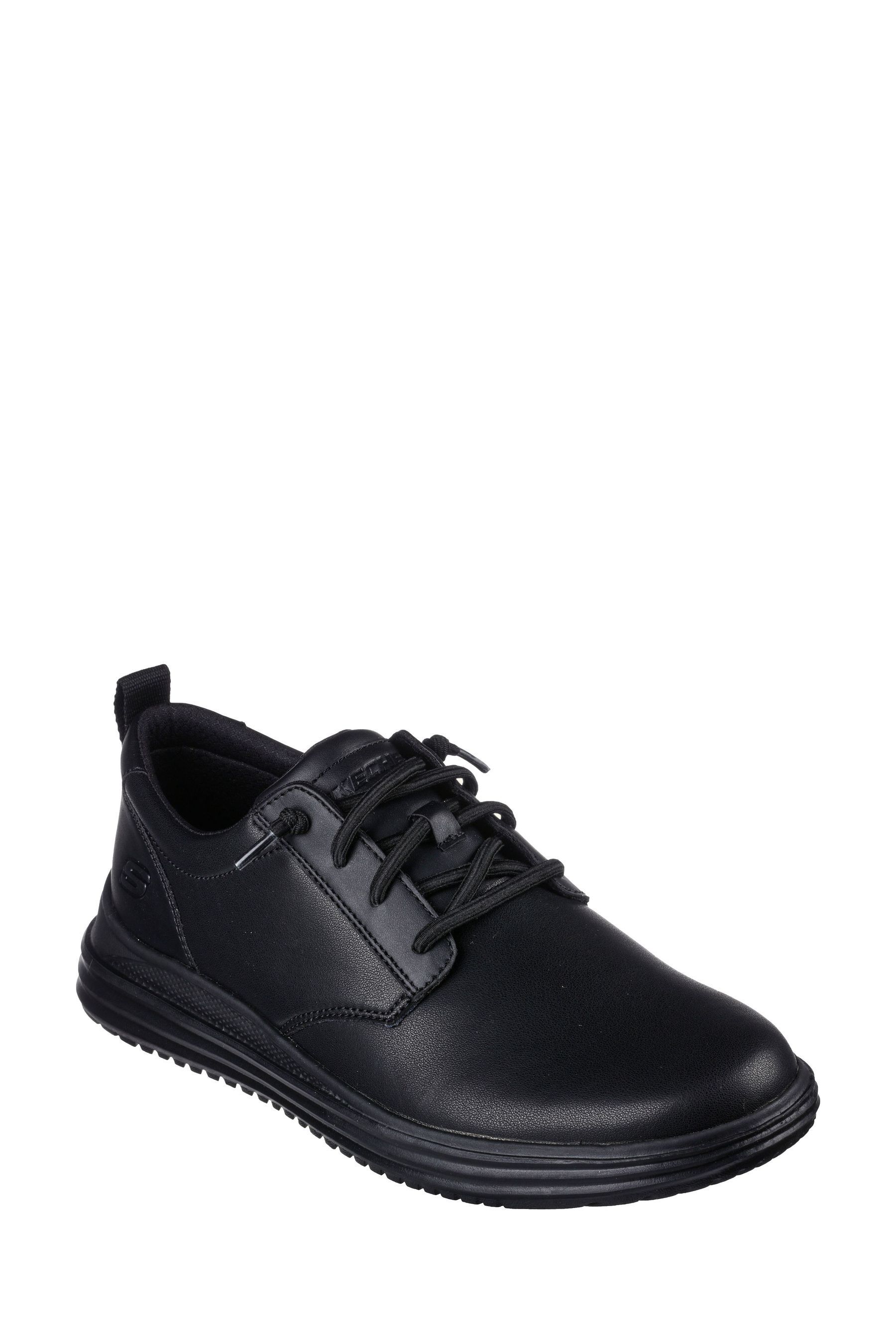 Skechers black new arrivals shoes mens