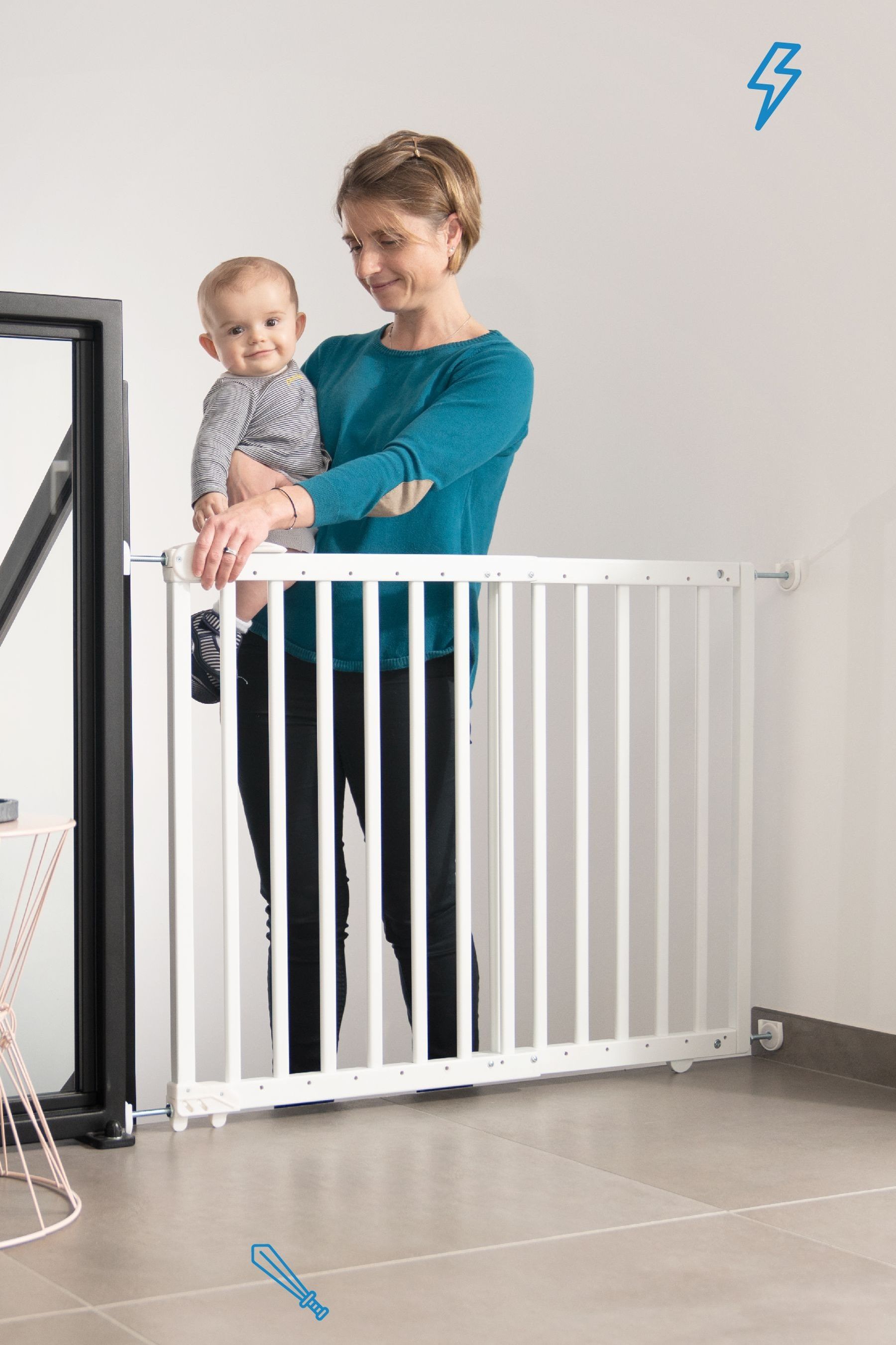 Badabulle top safety gate