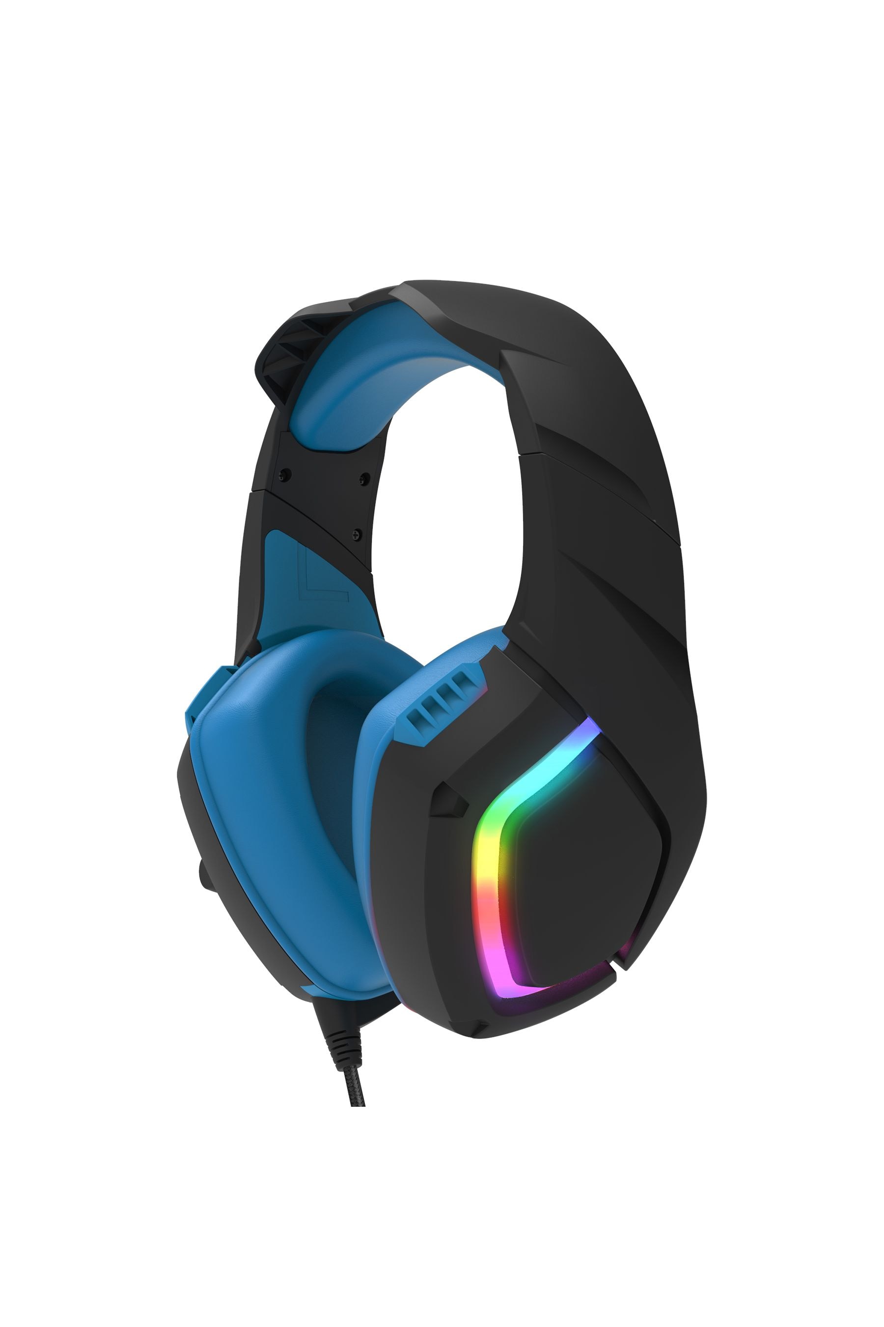 Light outlet up headset