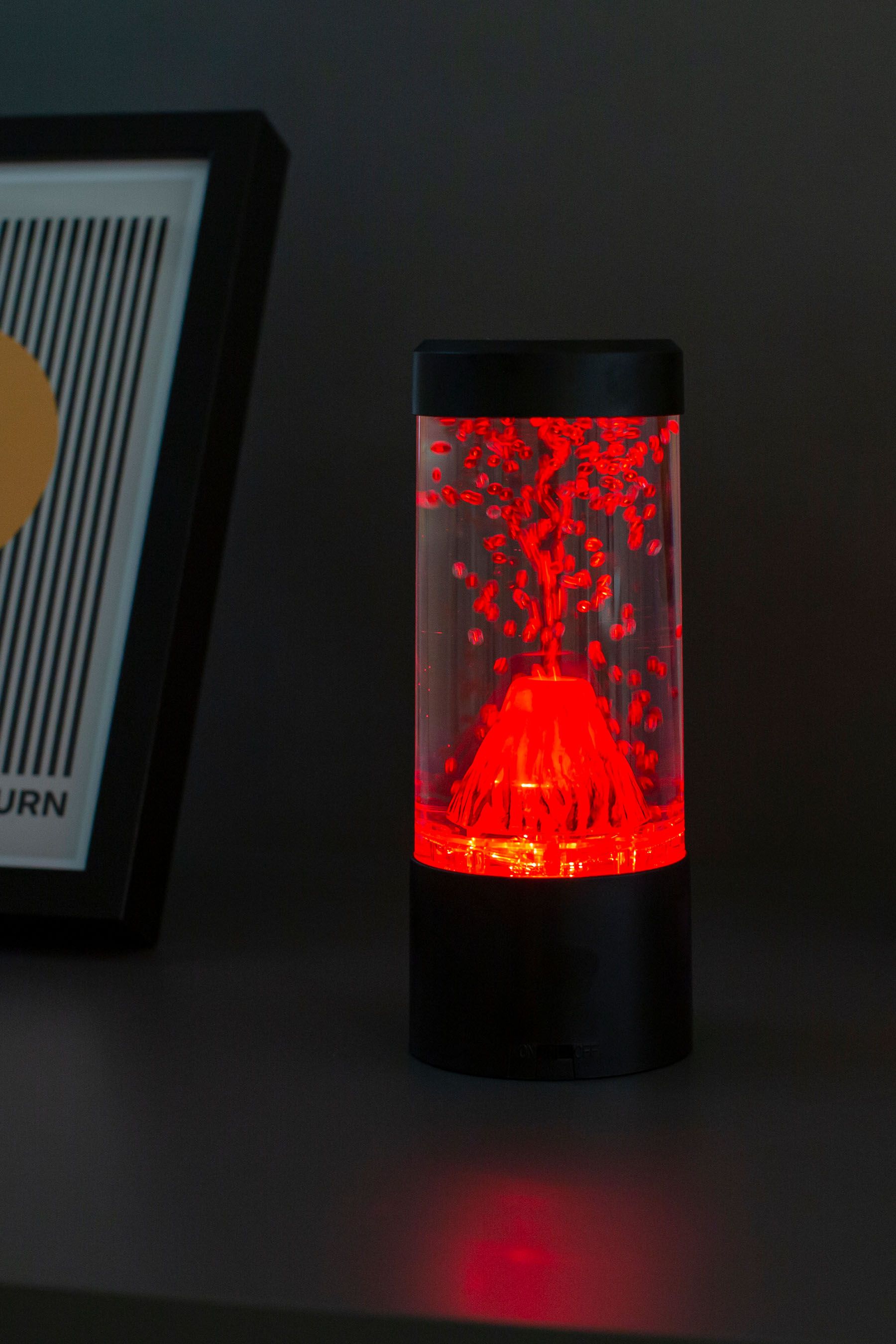 Mini store volcano lamp
