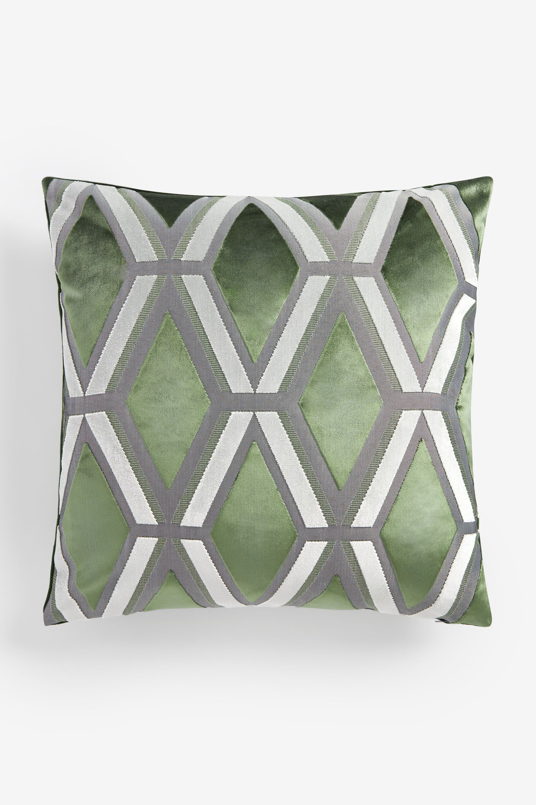 Green cushions sale next