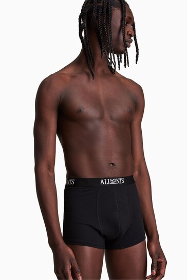 AllSaints Black Wren Boxers 3 Pack
