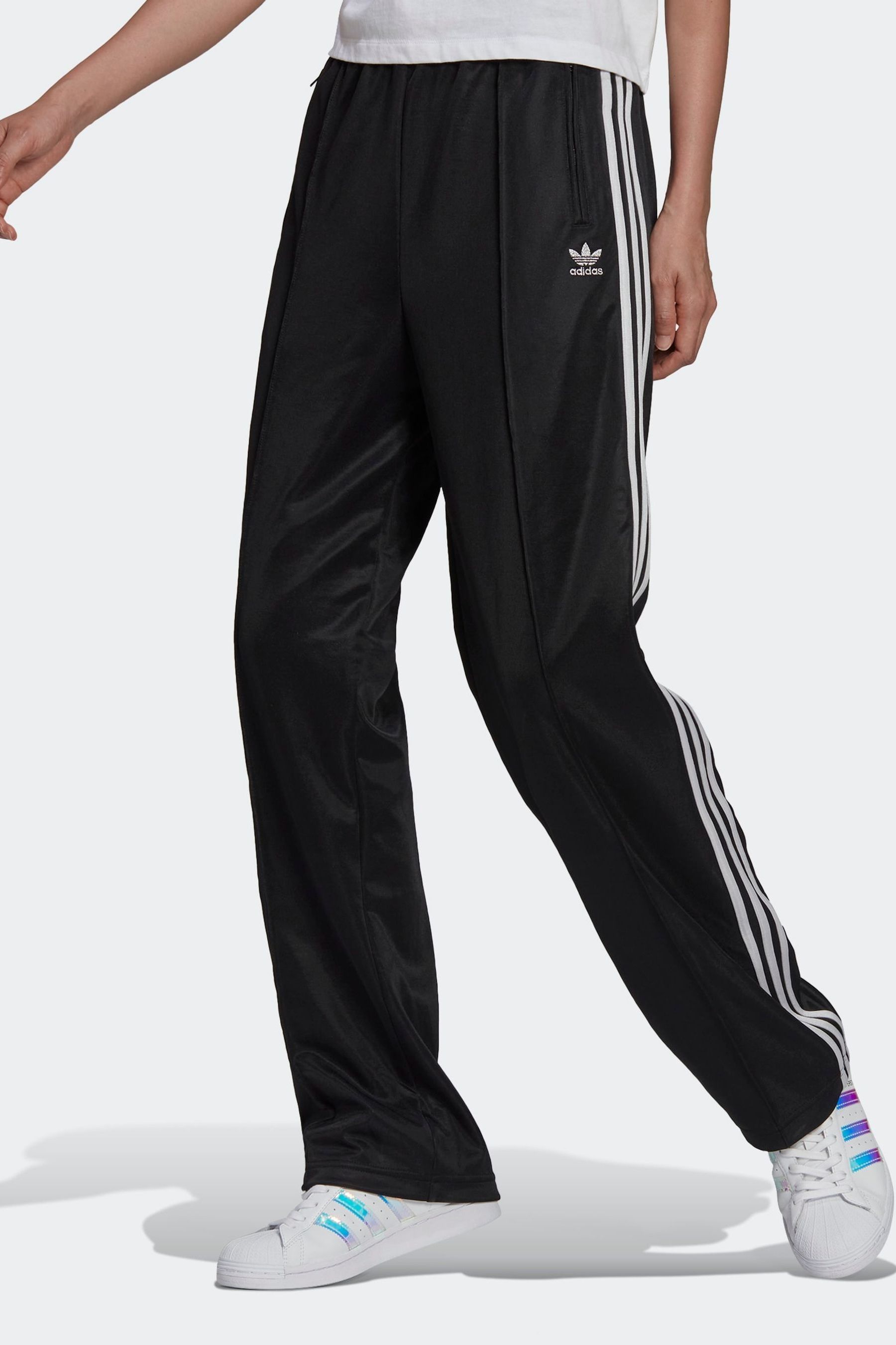 adidas track pants straight leg