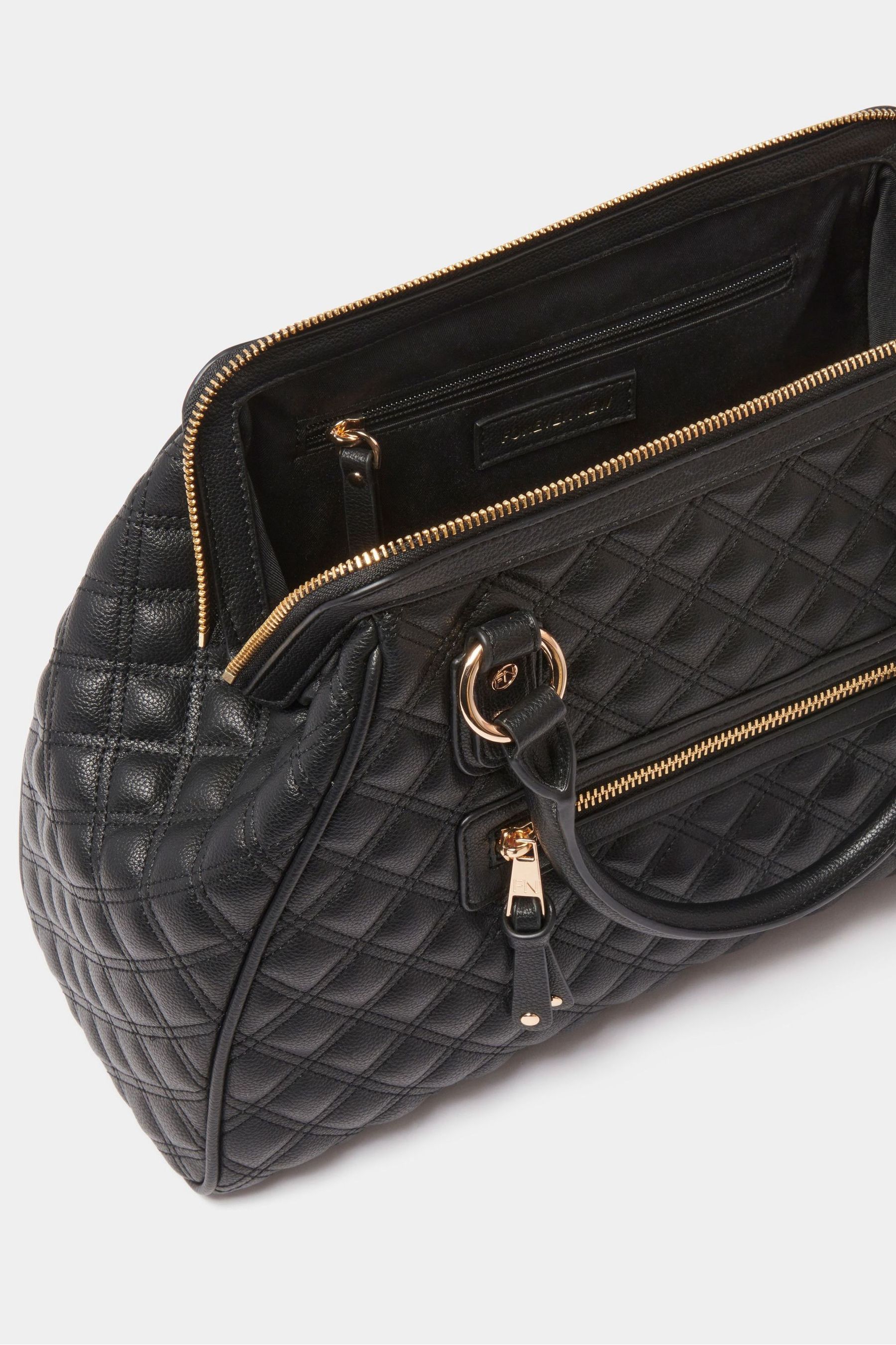Buy Forever New Black Signature Grace Quilted Tote Bag from the Next UK online shop
