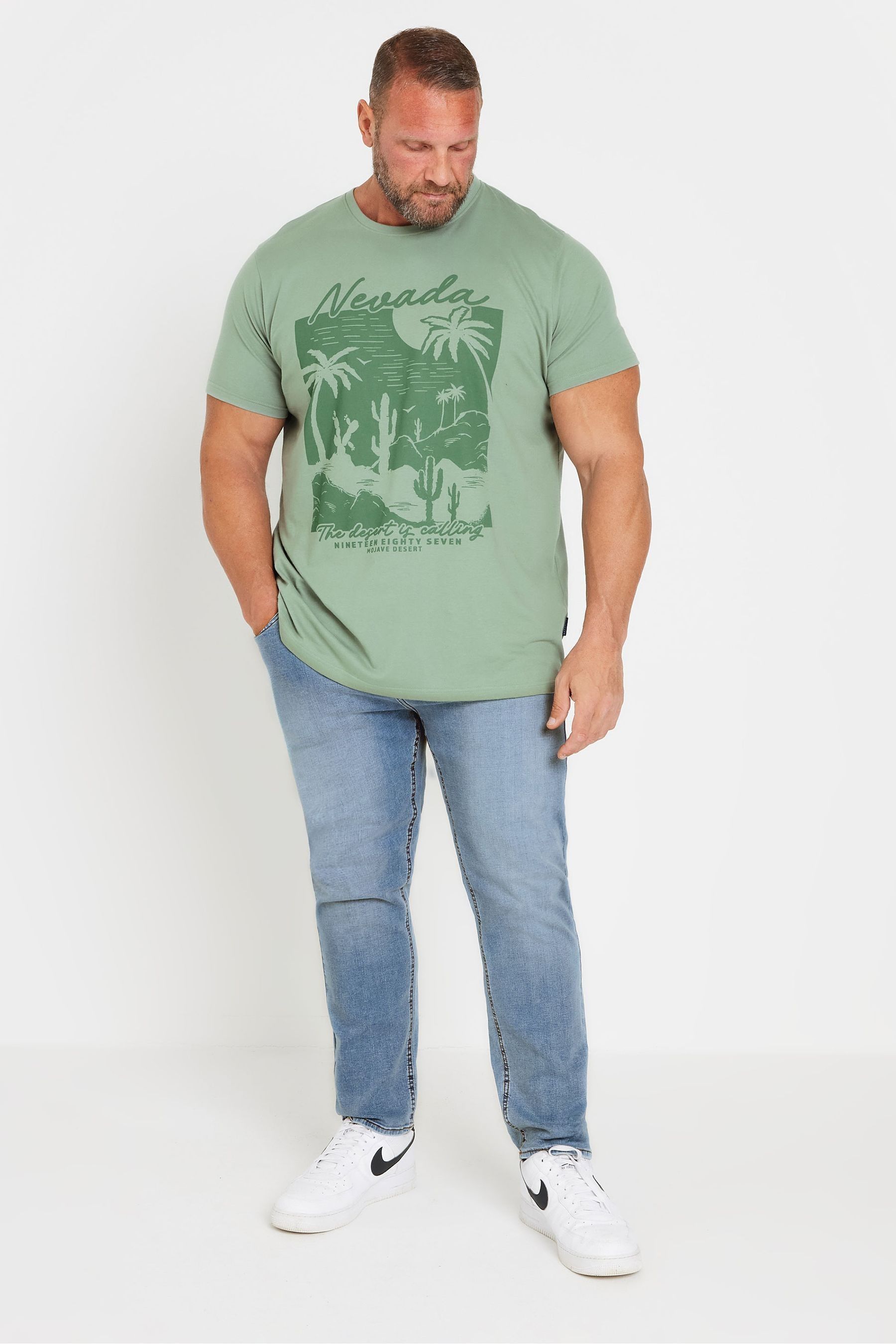 Buy BadRhino Big Tall Blue Stretch Jeans from the Next UK online shop