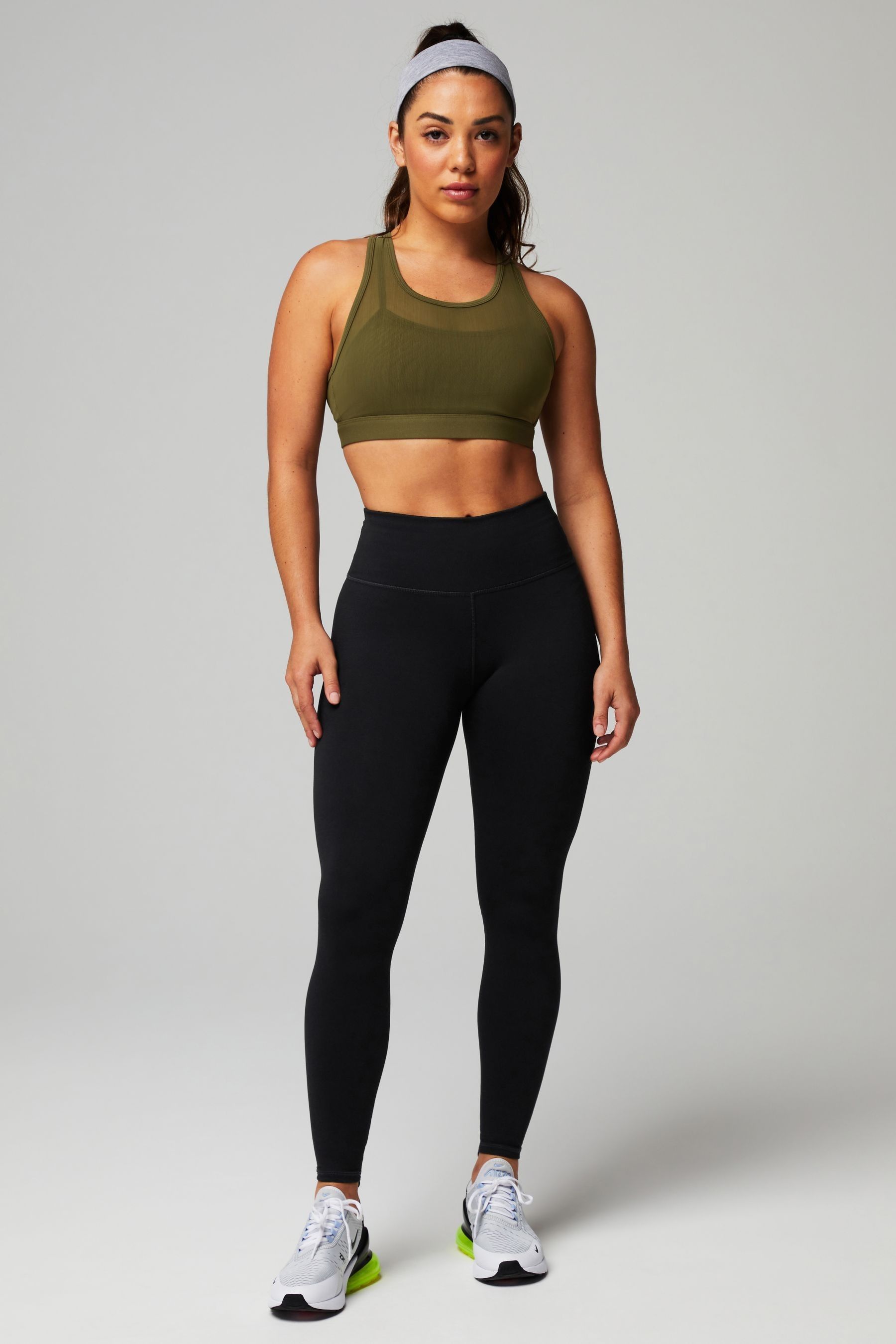 Buy Fabletics Black Define Power Hold High Waisted Leggings from the Next UK online shop