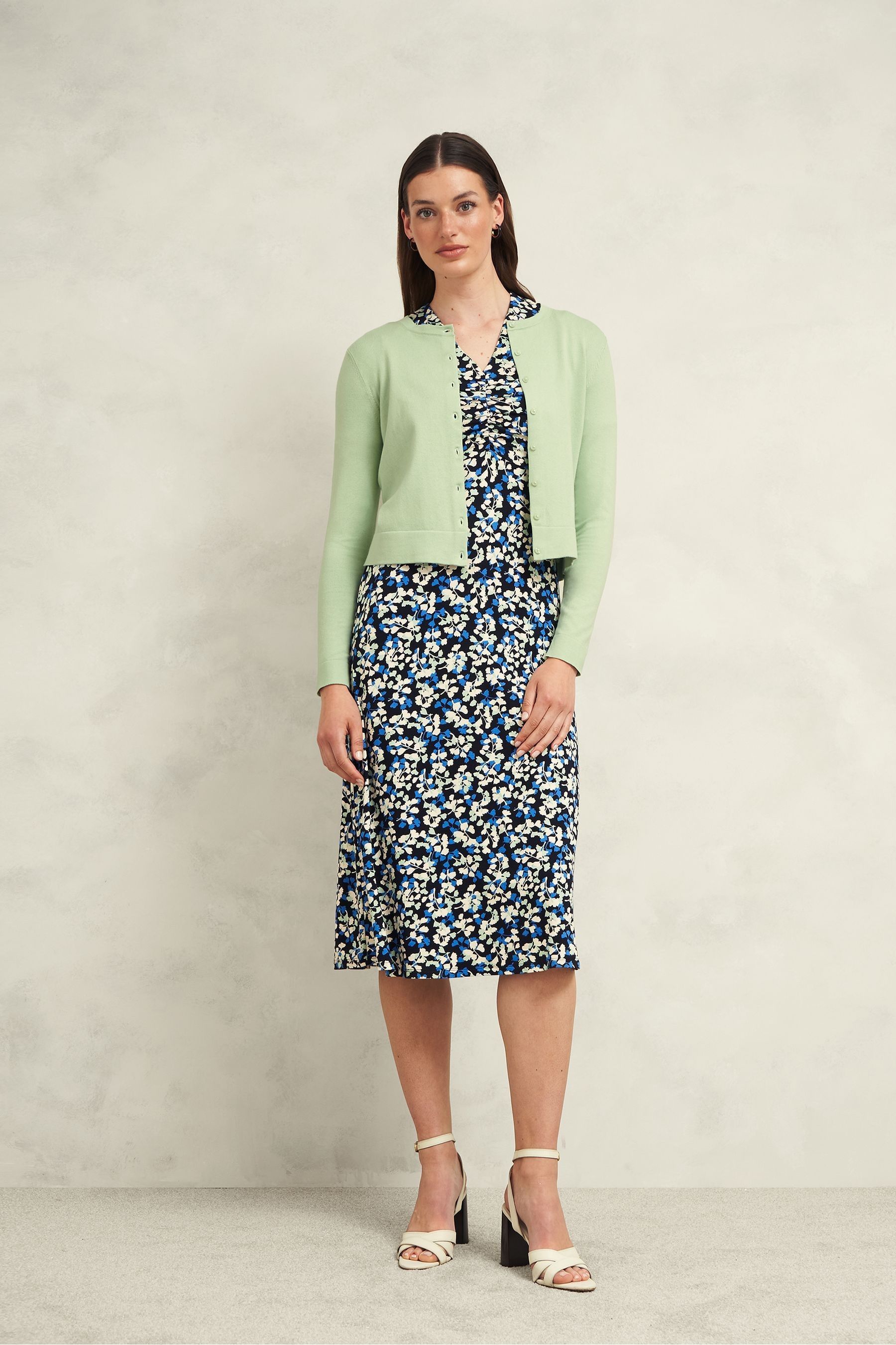 Buy Hobbs Light Green Michelle Cardigan from the Next UK online shop