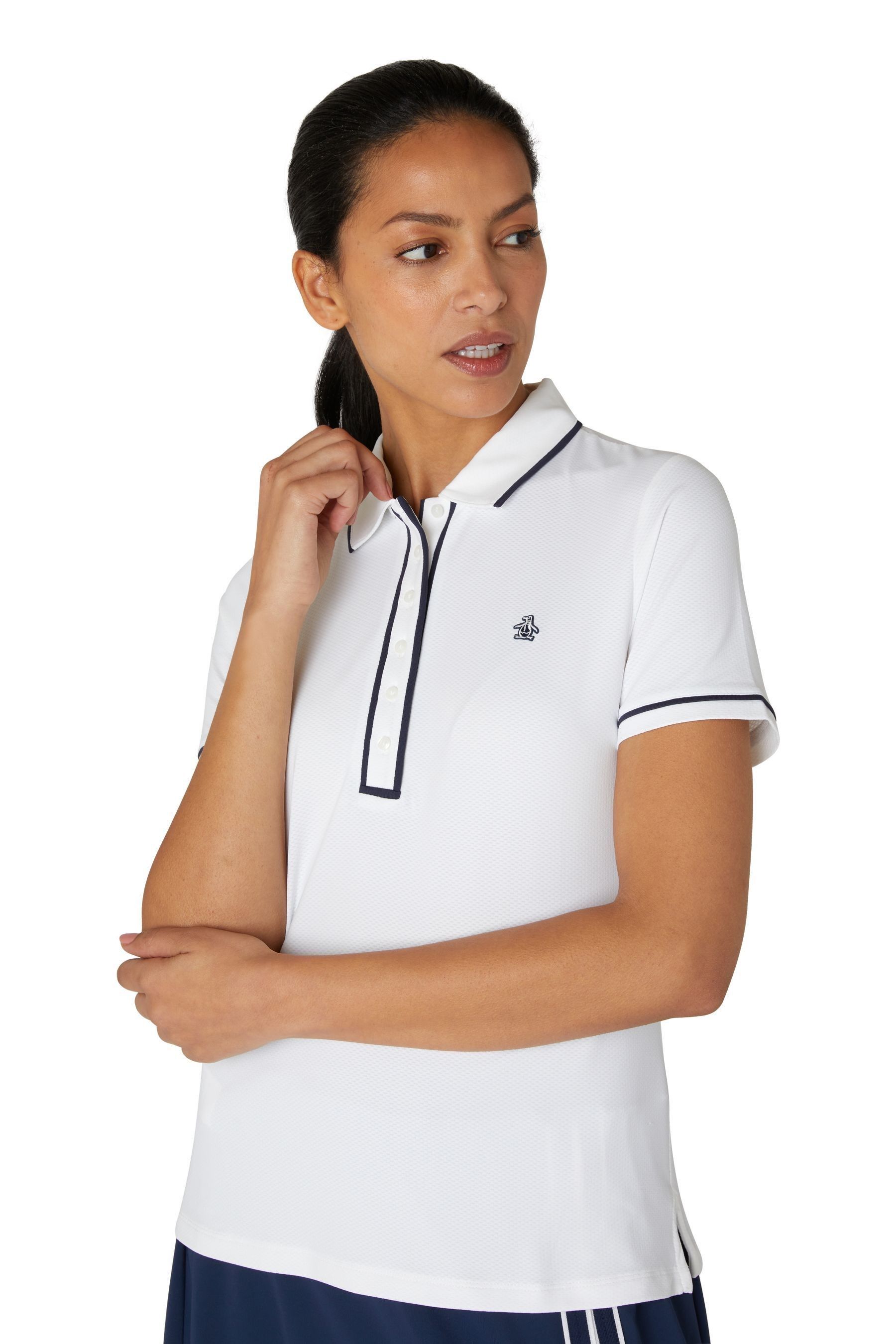 Buy Original Penguin Golf Short Sleeve White Polo Shirt from the Next UK online shop