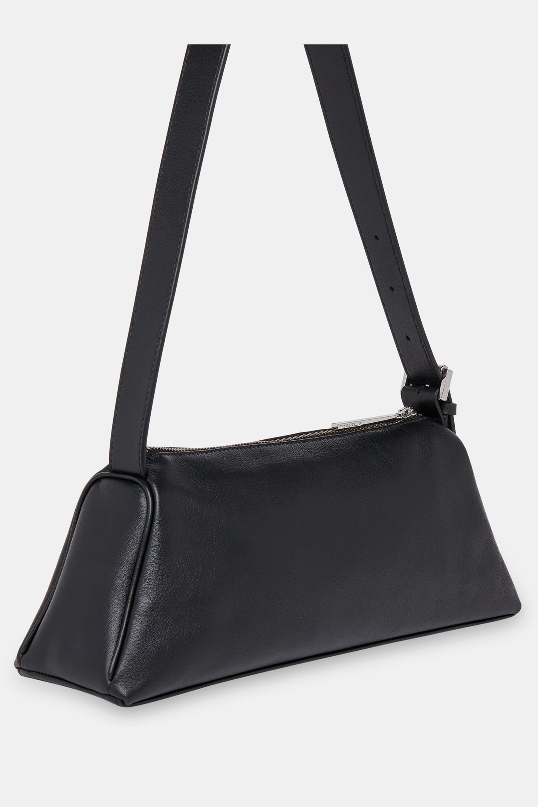 Black handbag zip 2025