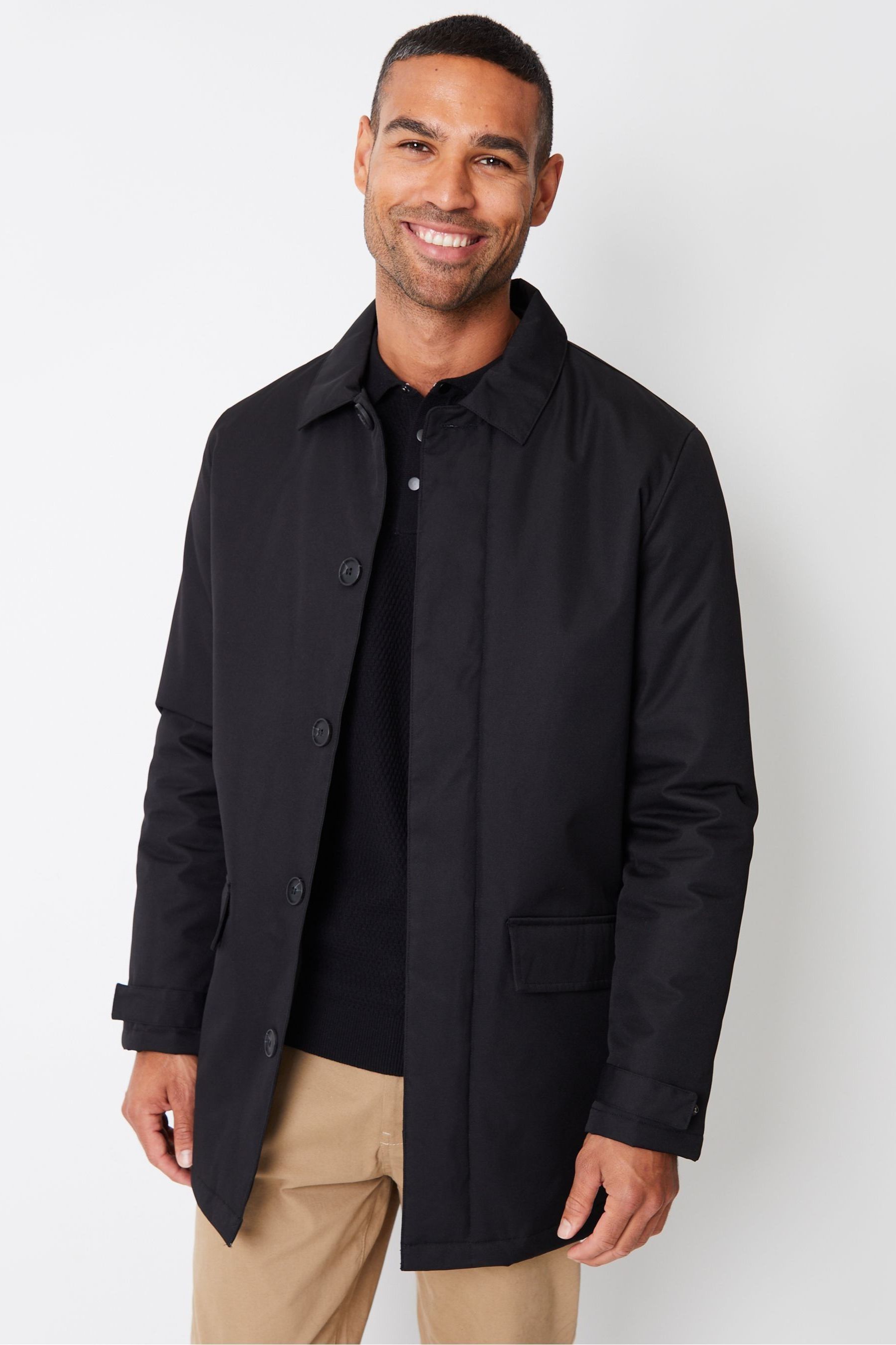 Black coat dress with collar new arrivals