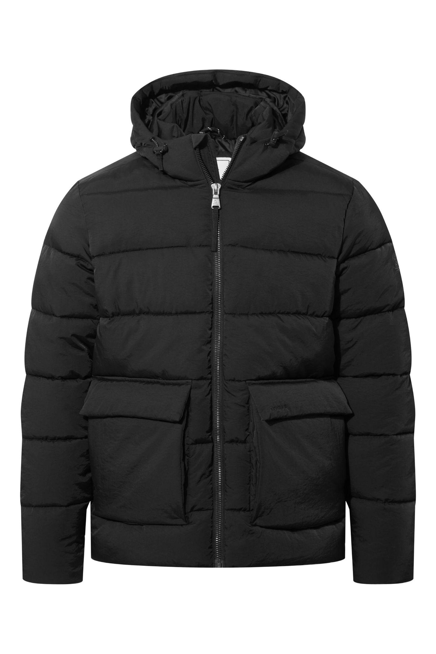 Buy Tog 24 Black Mens Hooded Water Repellent Hamilton Padded Parka from the Next UK online shop