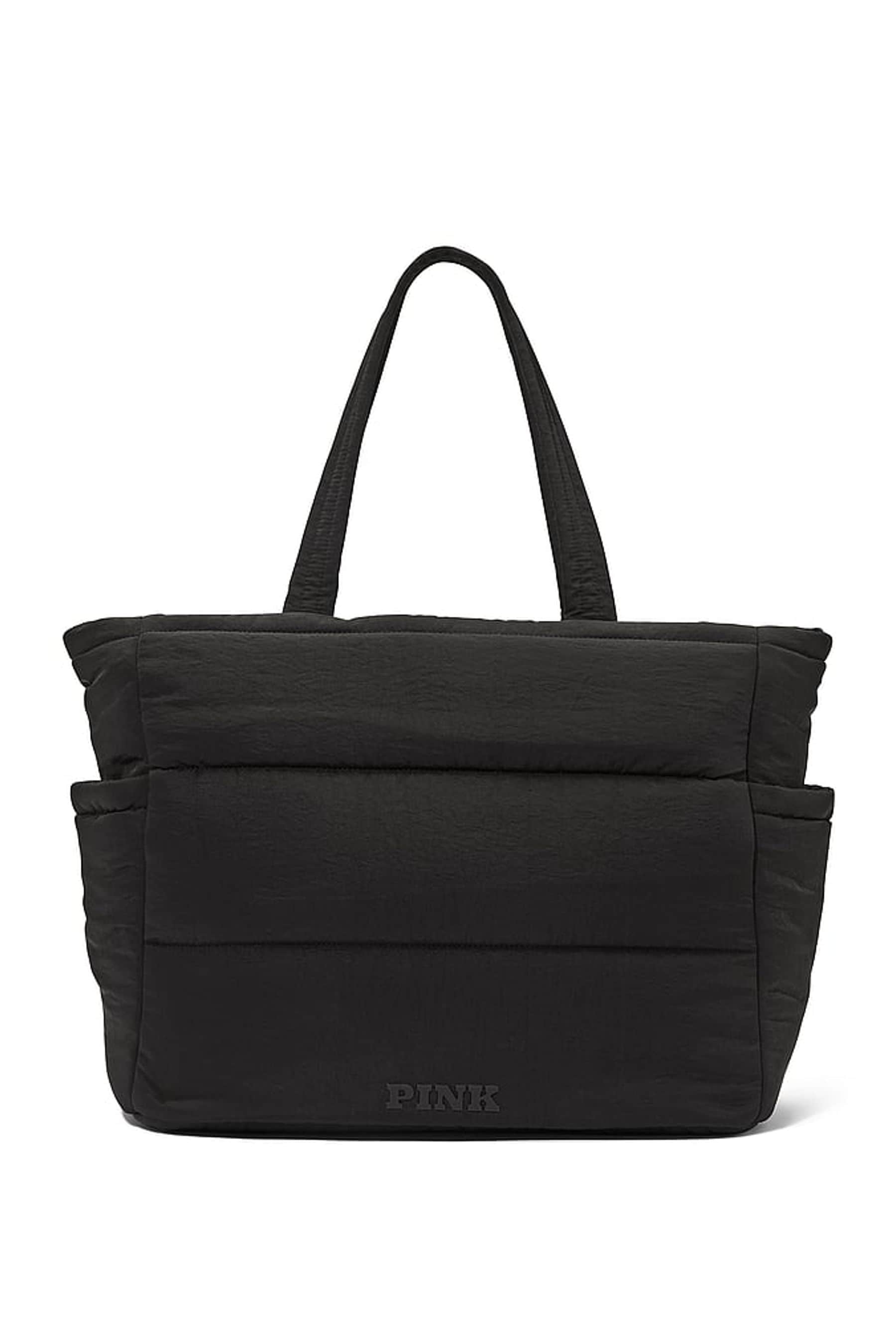 Black and pink tote bag online