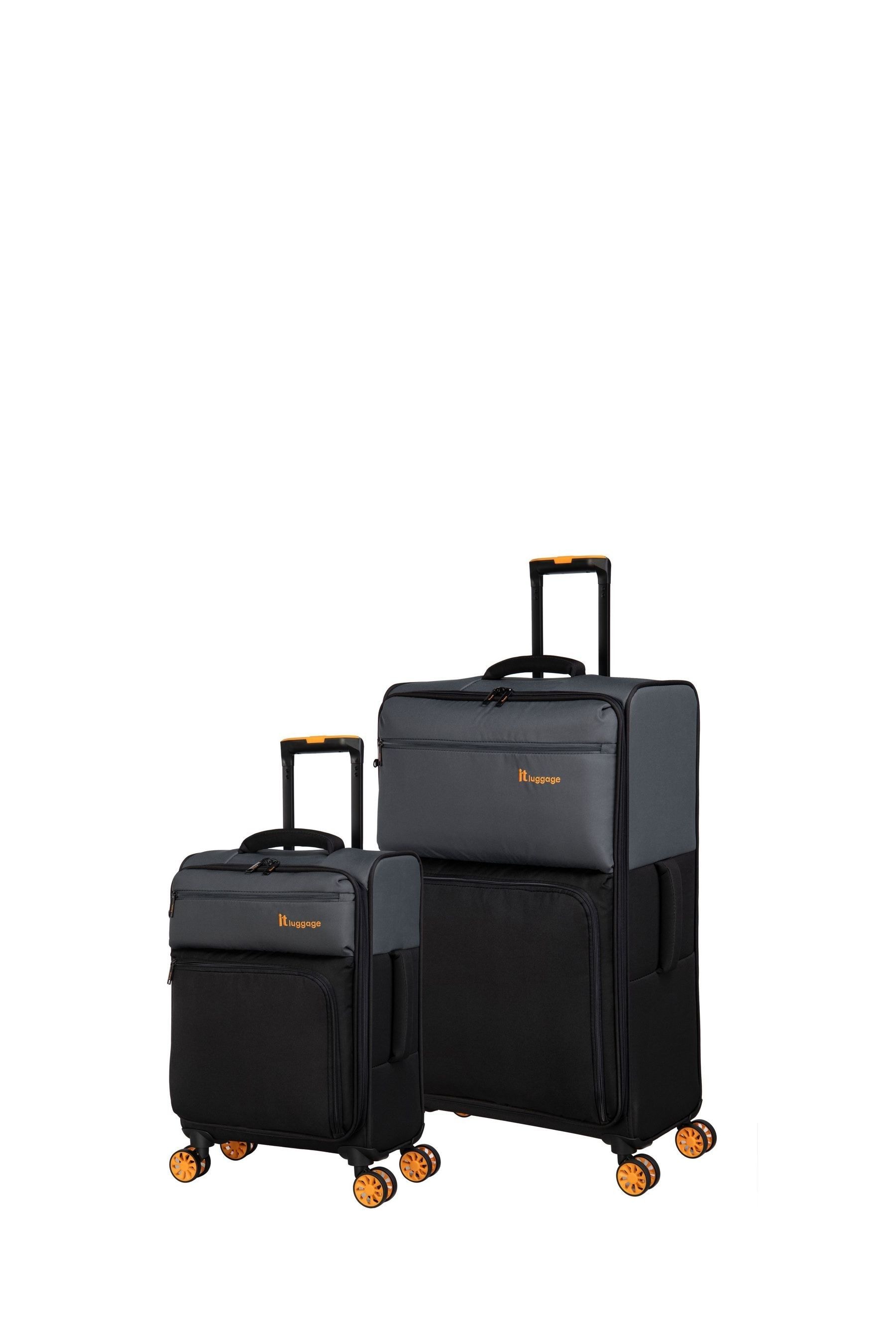 Buy IT Luggage Duo Tone Black Suitcase Set from the Next UK online shop