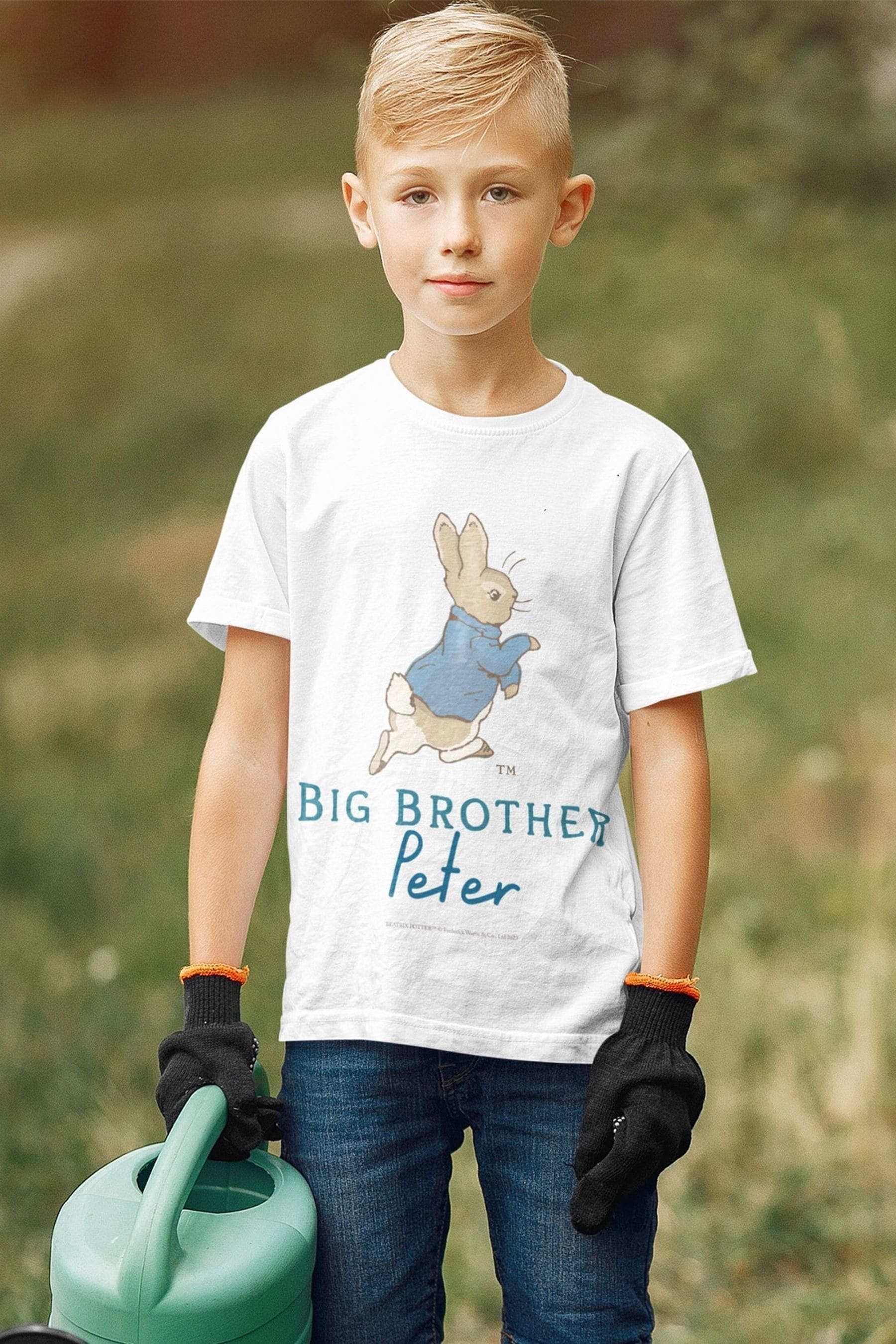 Star Editions Kids Personalised Big Brother 100 Cotton T Shirt