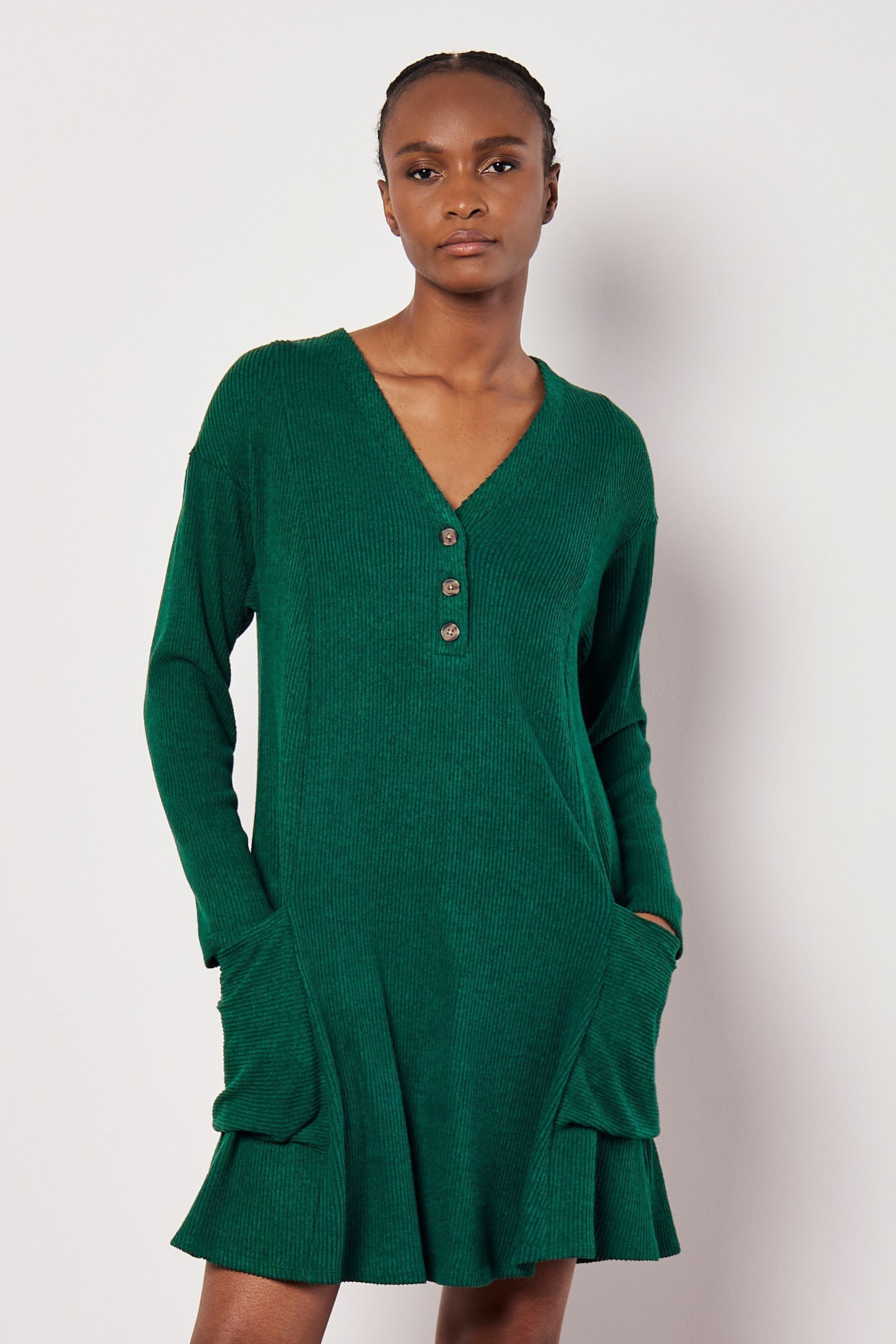Apricot swing dress top