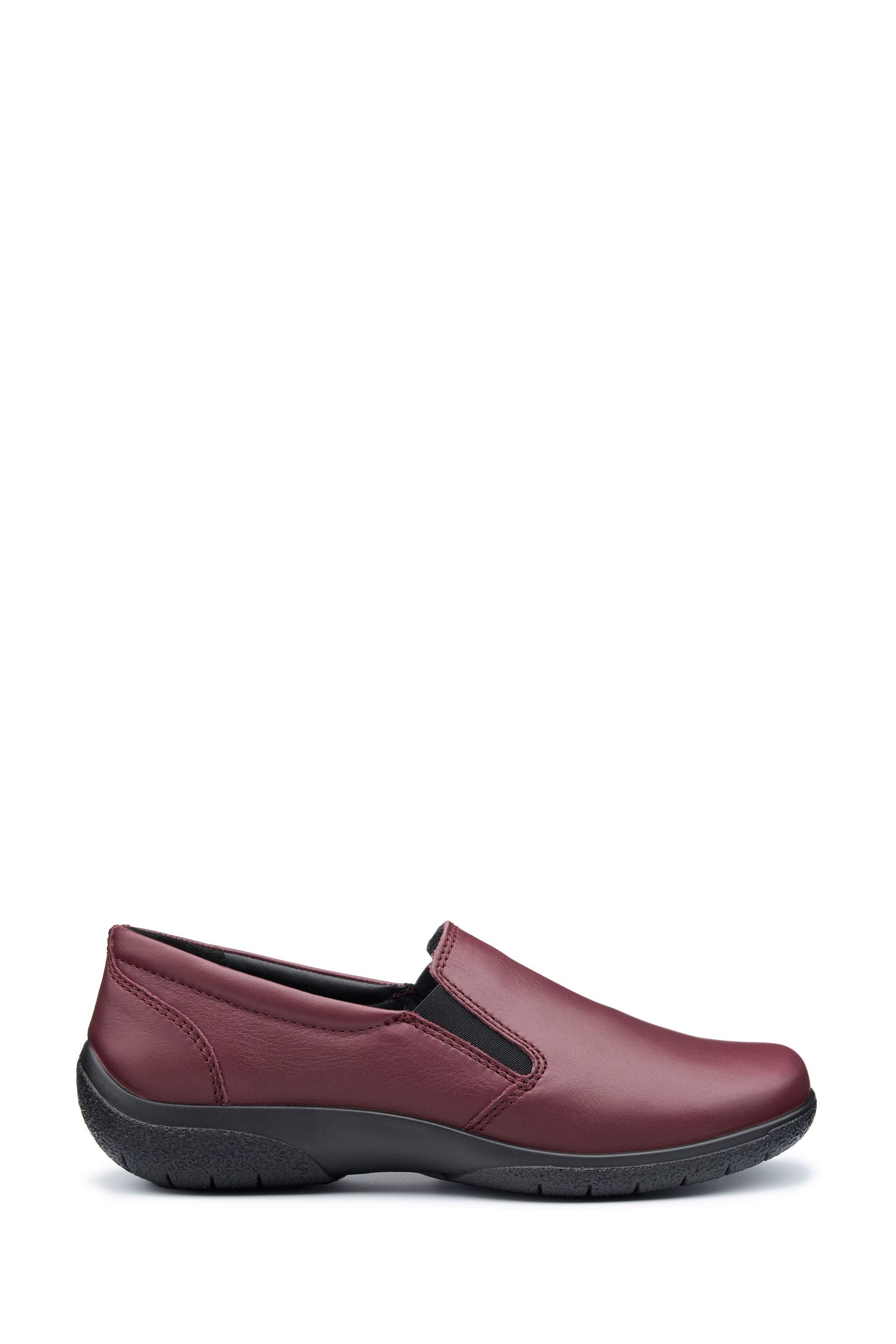 Buy Hotter Glove II Burgundy Red Wide Fit Slip On Shoes from the Next UK online shop