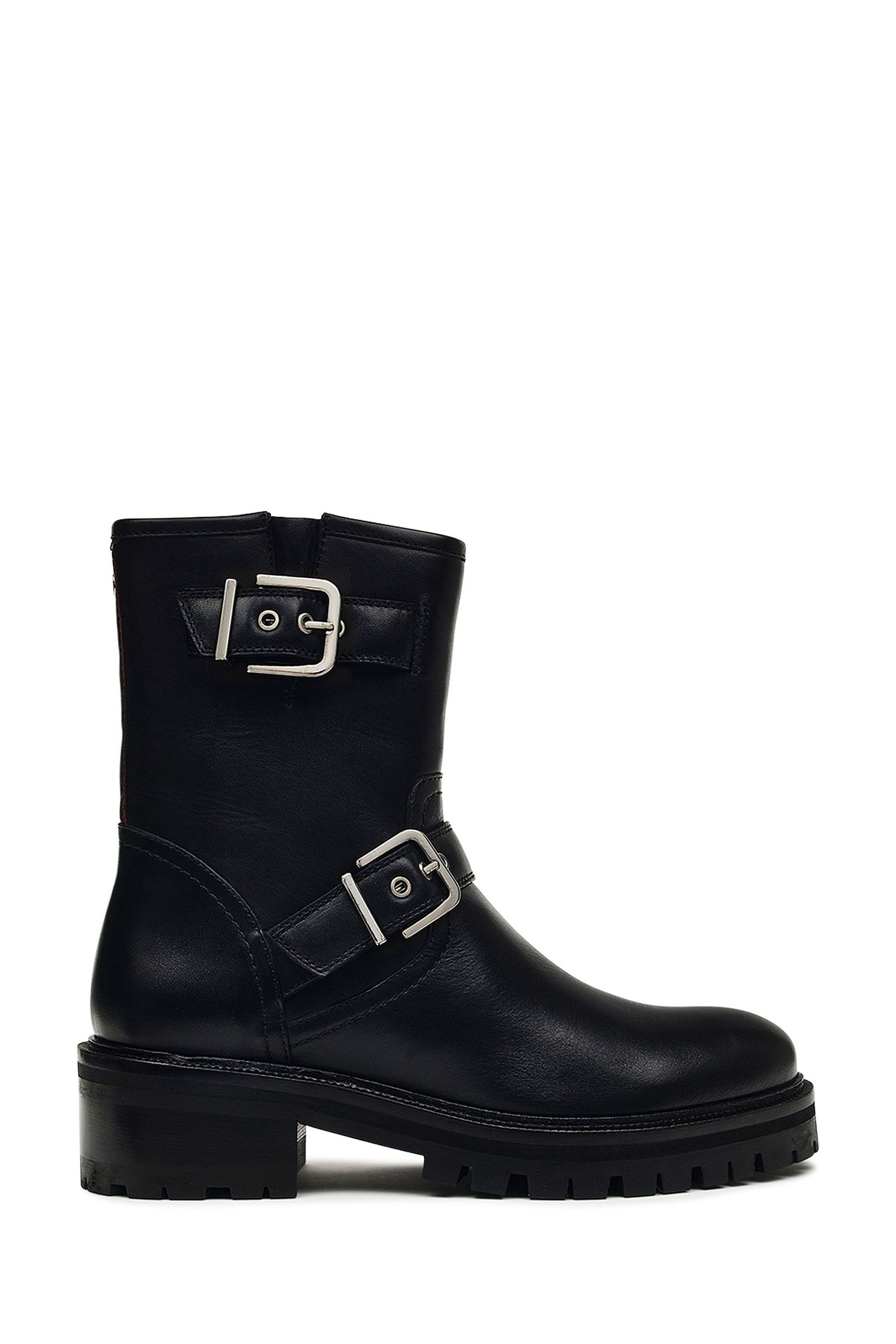 Buy Radley London Heath Street Buckle Biker Black Boots from the Next UK online shop
