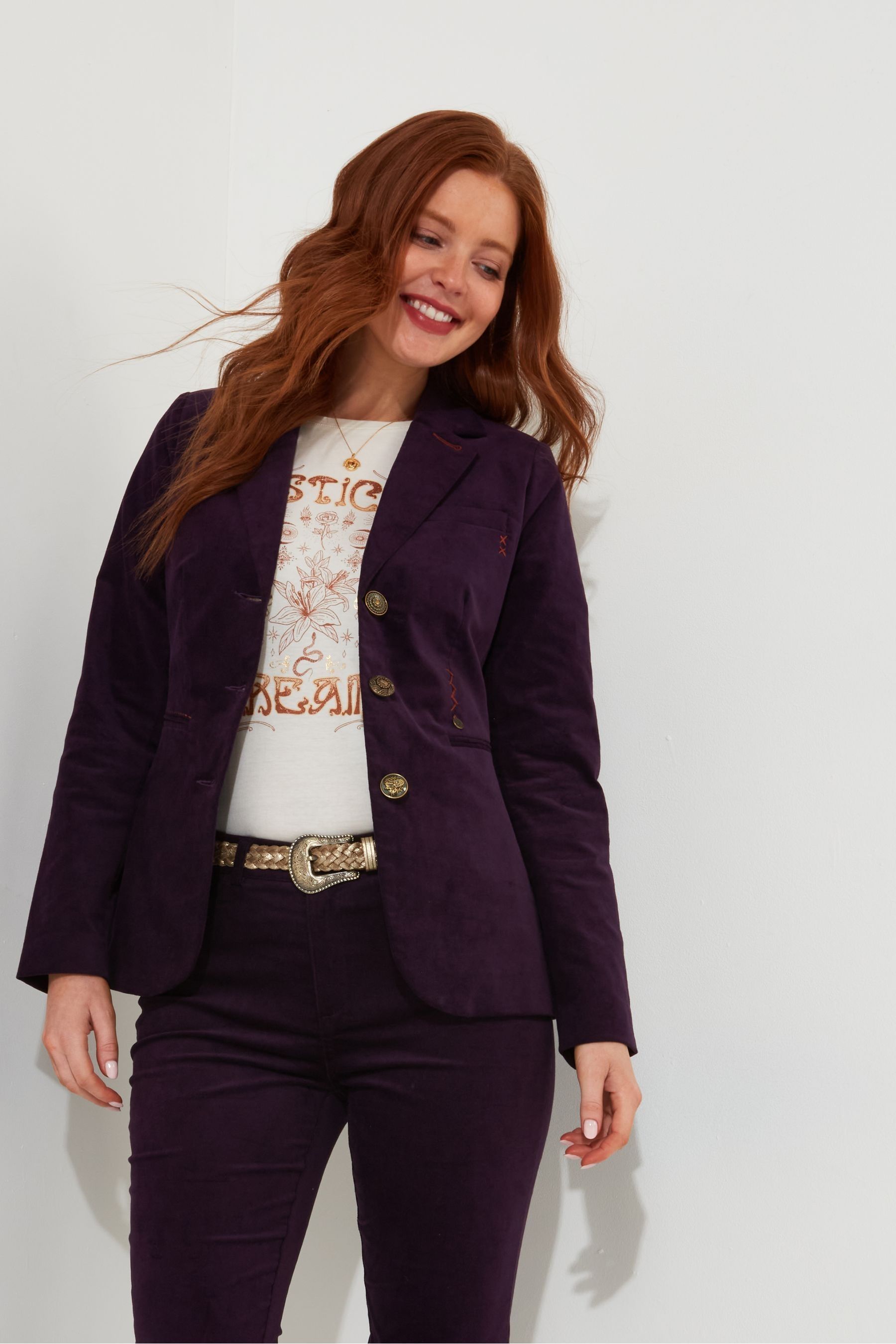 Joe browns sweet plum jacket sales