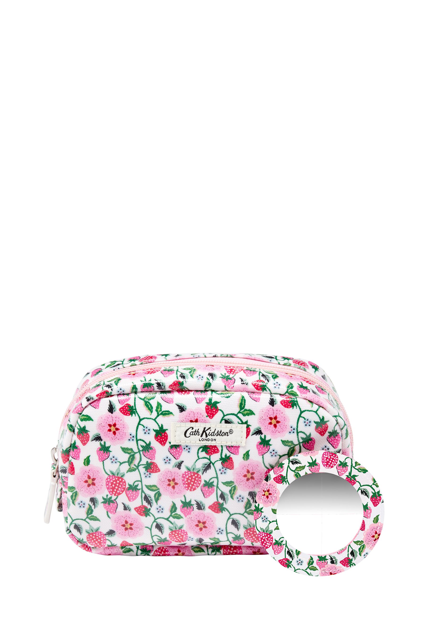 Buy Cath Kidston Strawberry Make Up Bag with Mirror from the Next UK online shop
