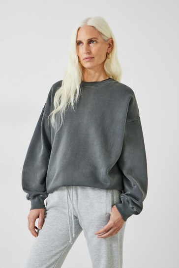 Hush Grey Oversized Quade Sweatshirt