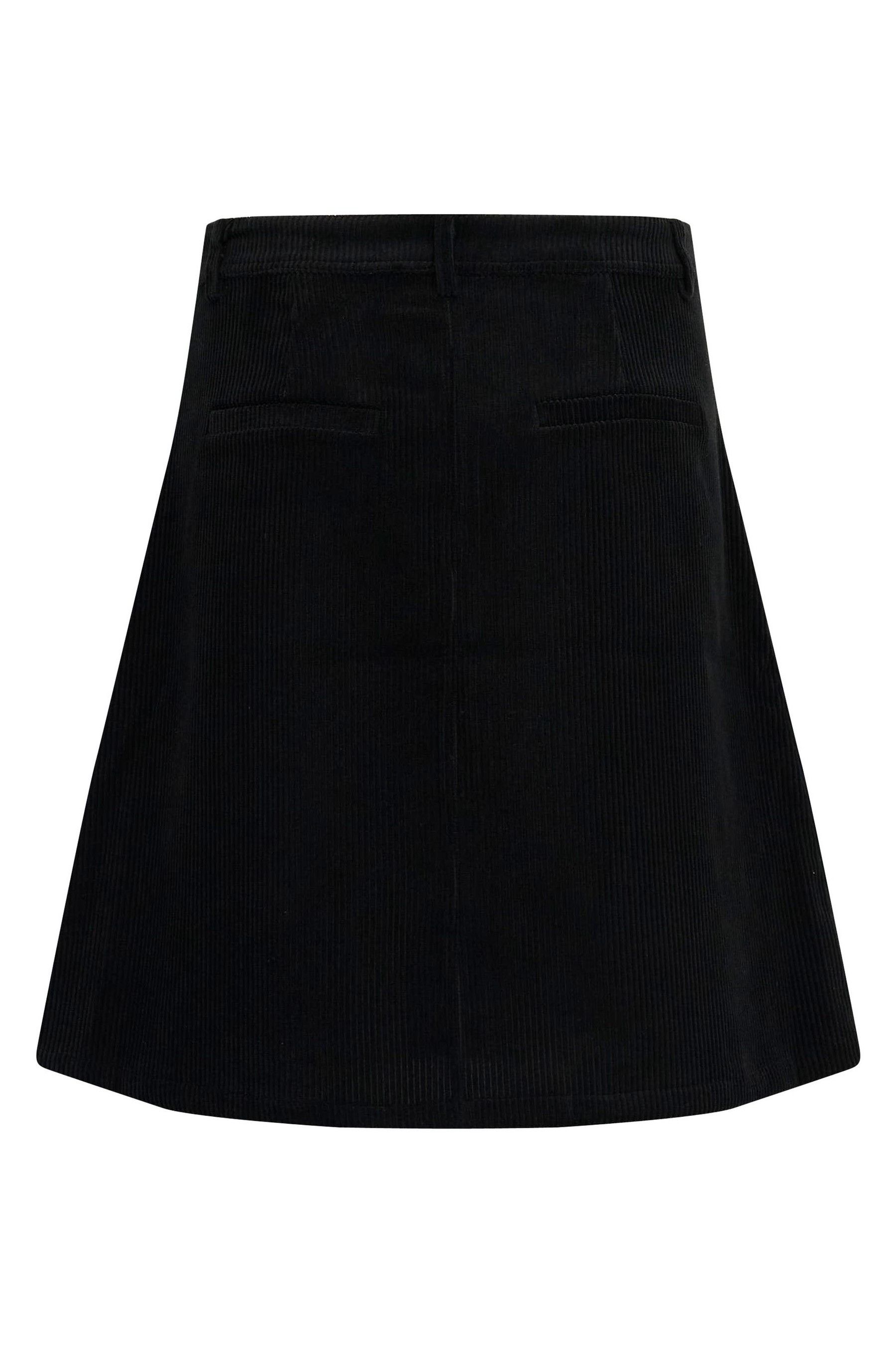 Black corduroy skirt next clearance