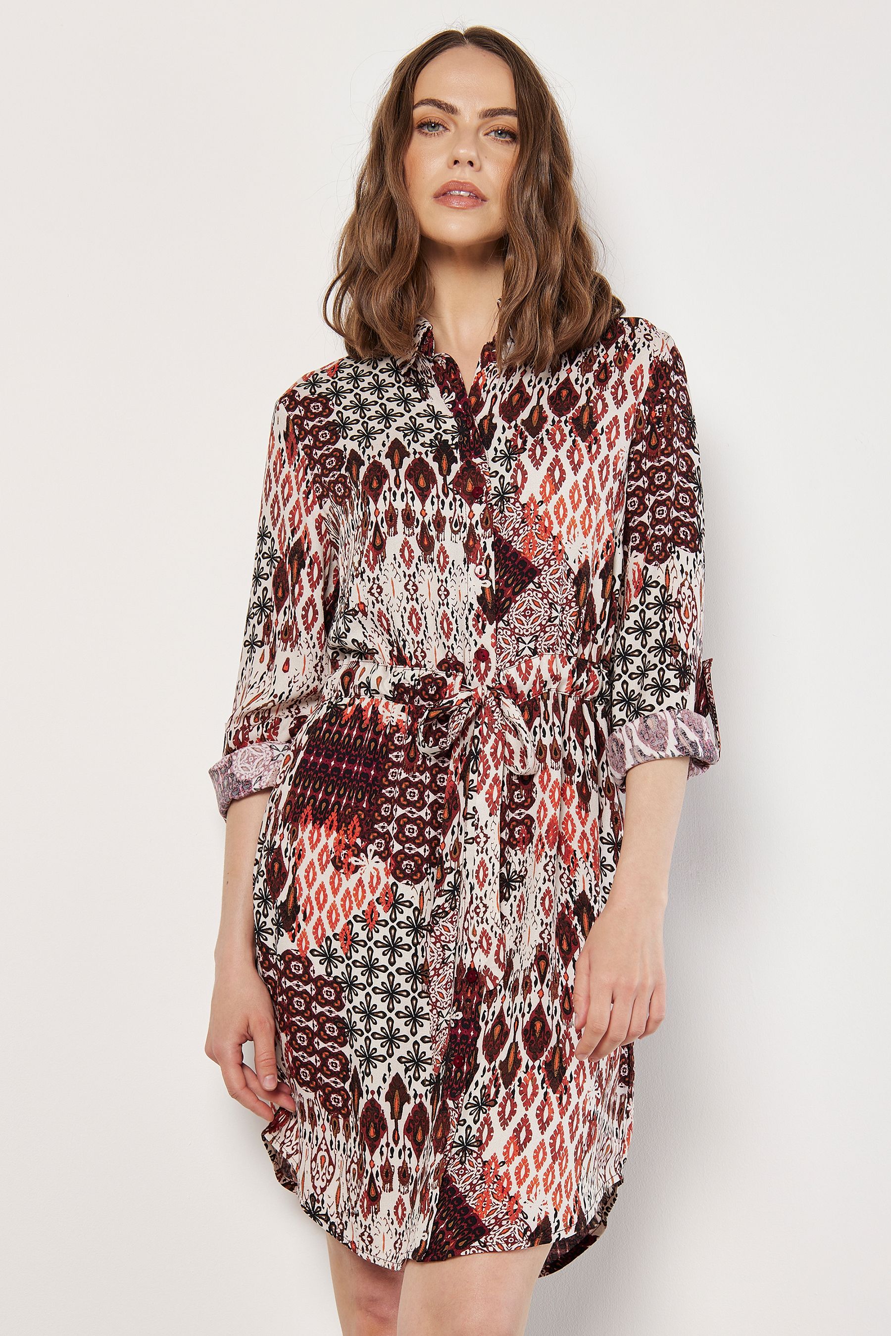 Apricot tribal dress shop