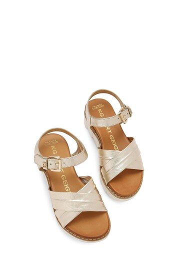 KG Kurt Geiger Gold Ruella sandal Sandals