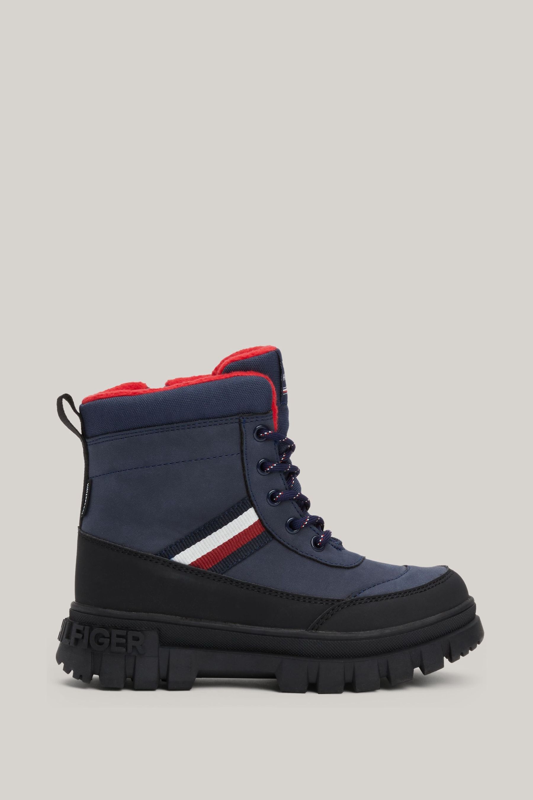 Tommy hilfiger fur boots hot sale