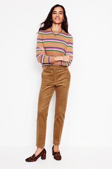 Boden Brown Kew Cord Trousers