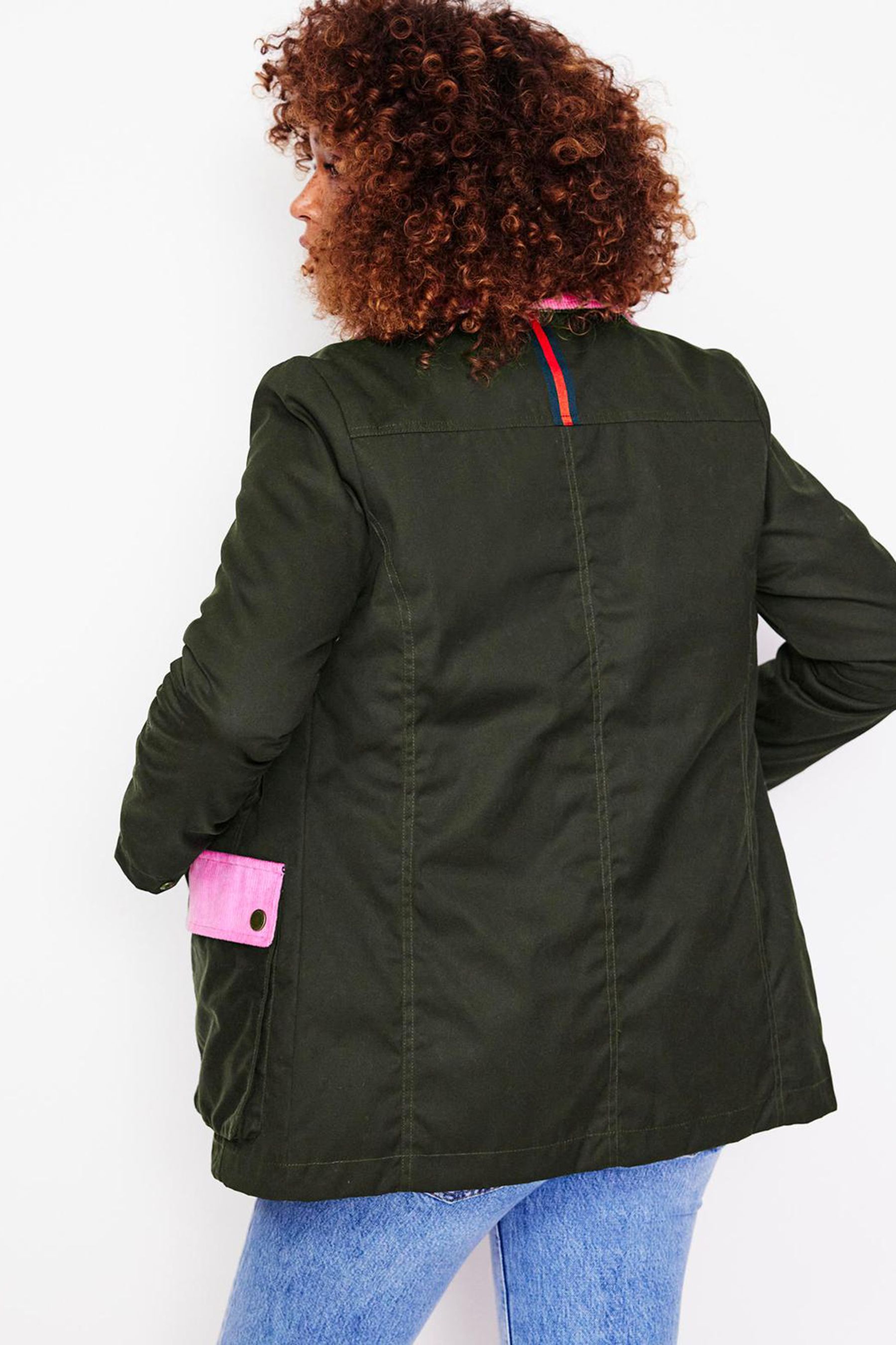 Boden Green Heritage Wax Jacket