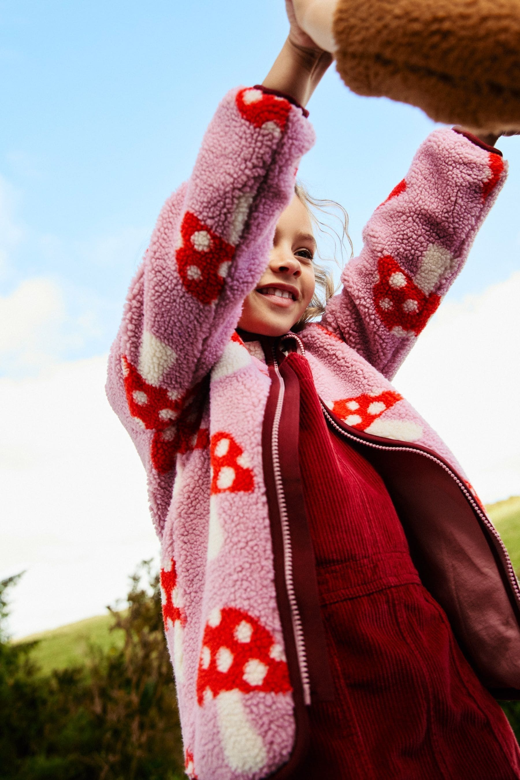 Boden pink jacket shop